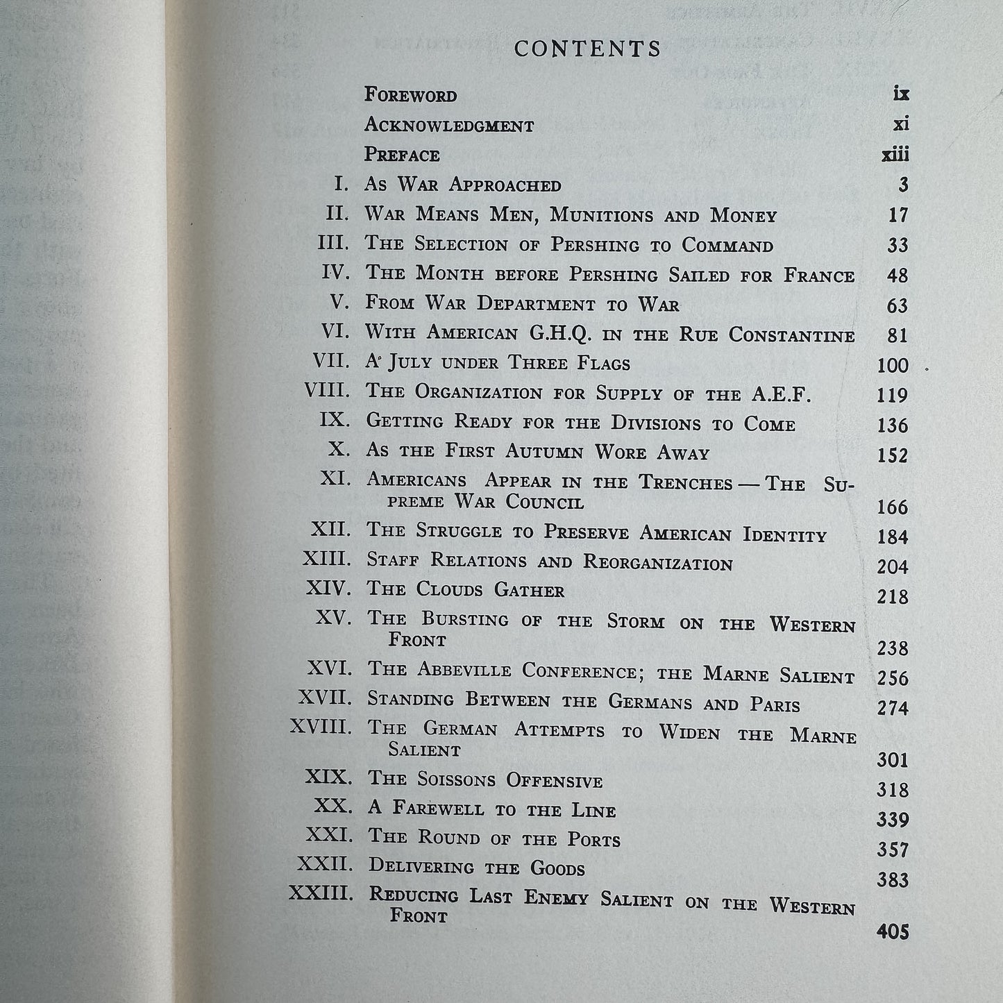 The American Army in France, James G. Harbord, 1936