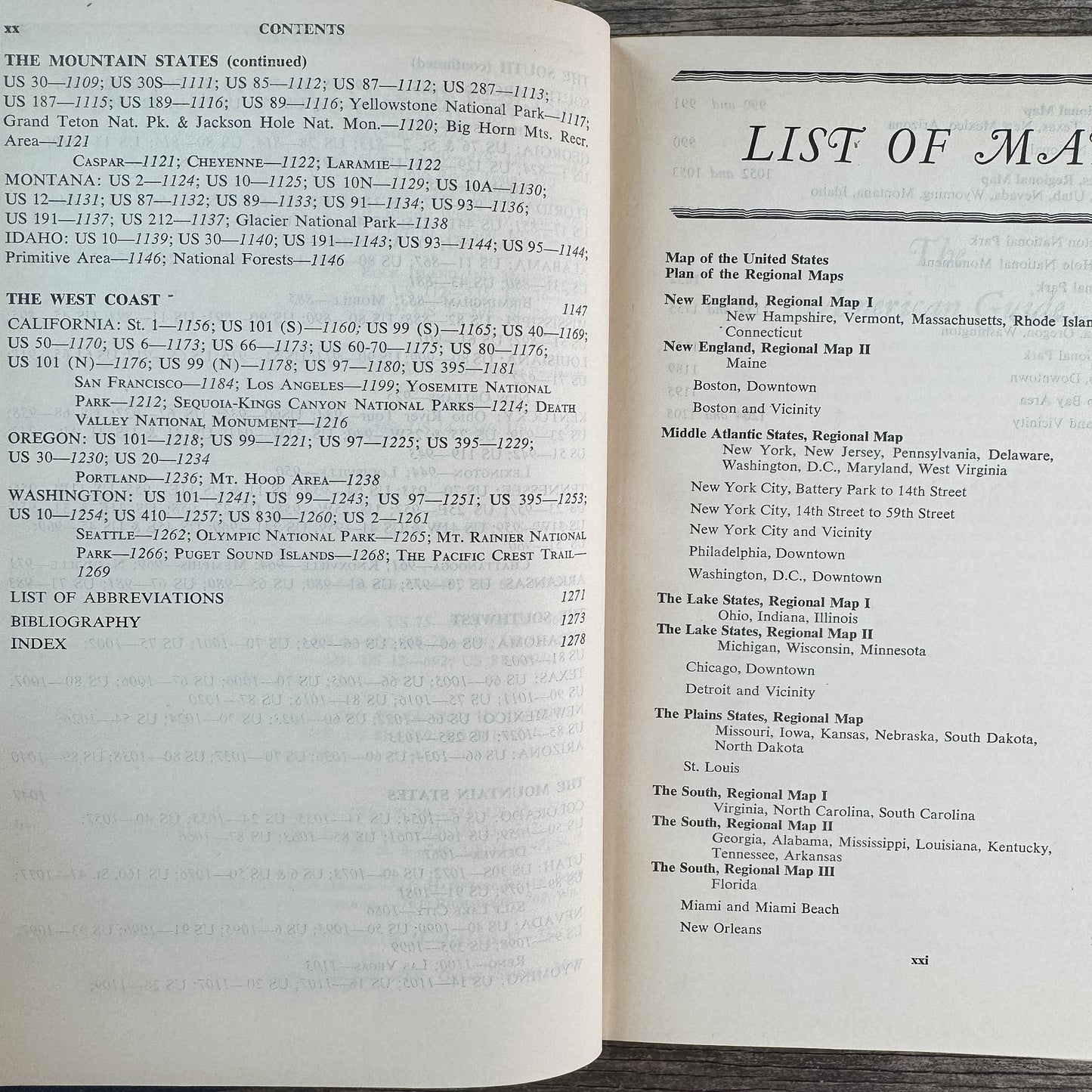 The American Guide, Henry G. Alsberg, 1949 Mid Century US Travel Guide