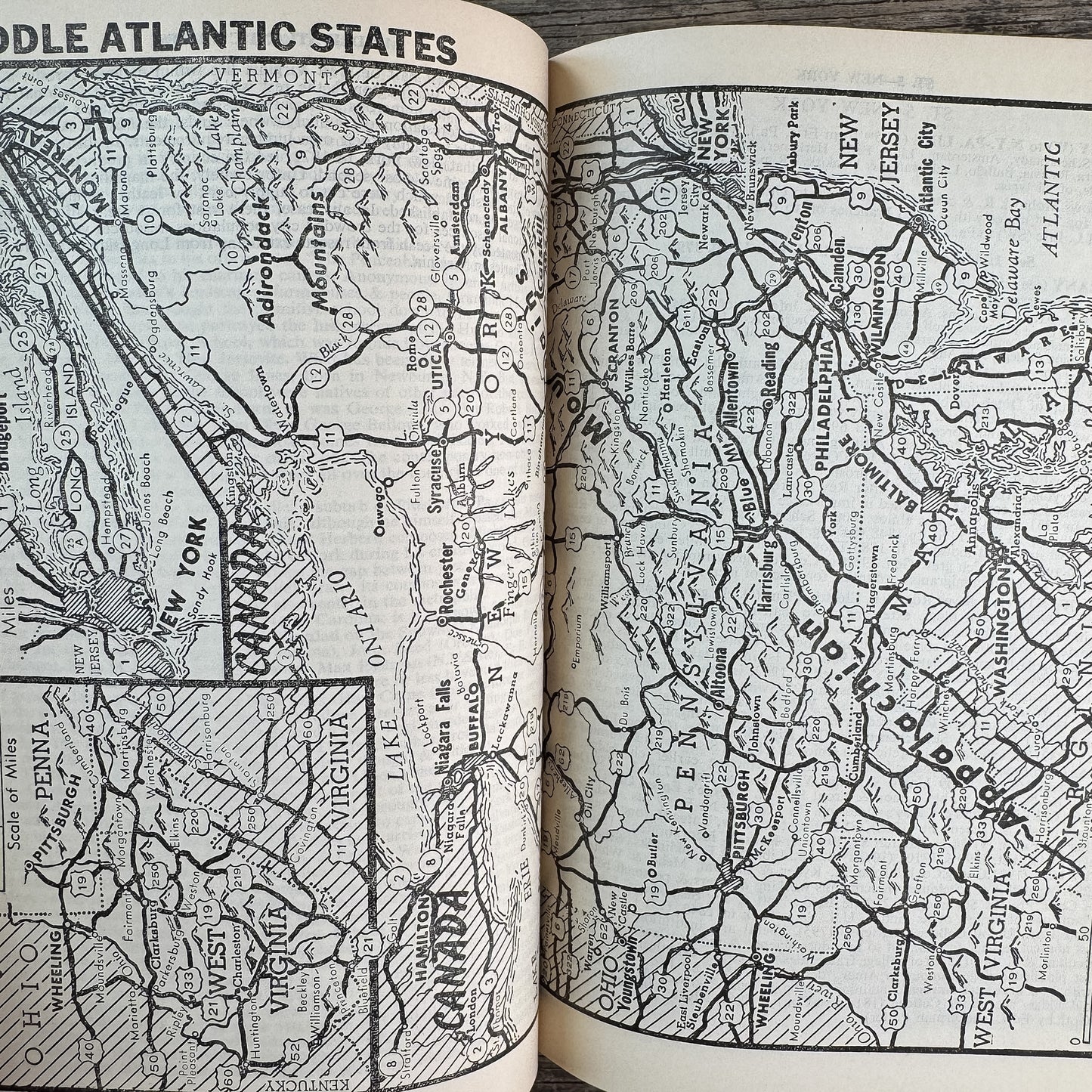 The American Guide, Henry G. Alsberg, 1949 Mid Century US Travel Guide