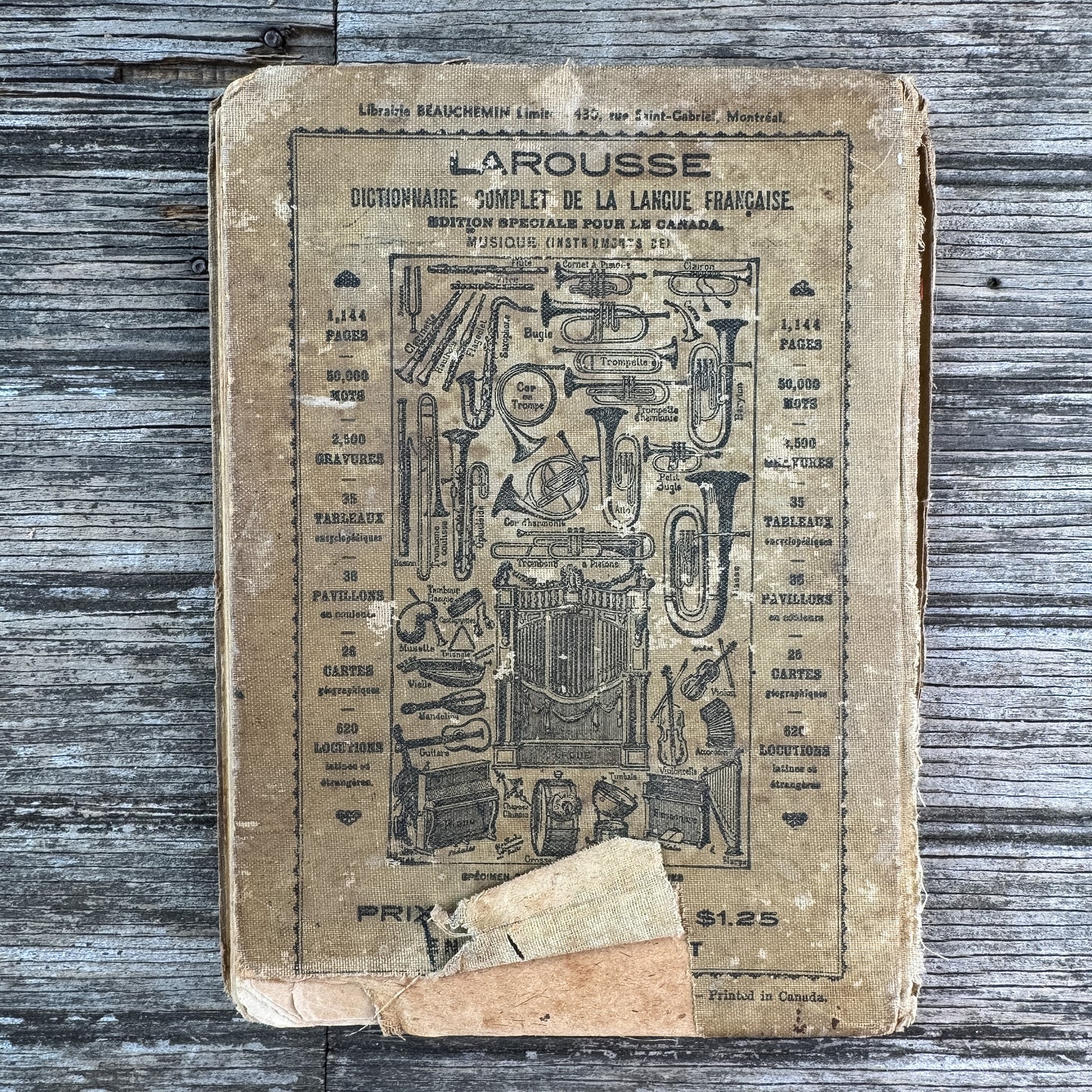 Le Livre de Musique, Claude Augé — French Canadian Music Method