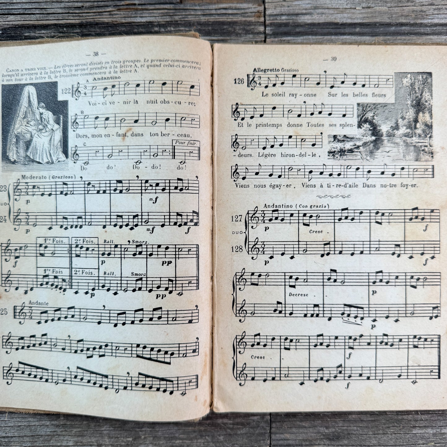 Le Livre de Musique, Claude Augé — French Canadian Music Method