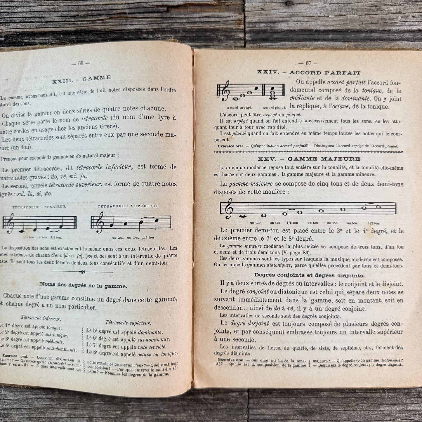 Le Livre de Musique, Claude Augé — French Canadian Music Method