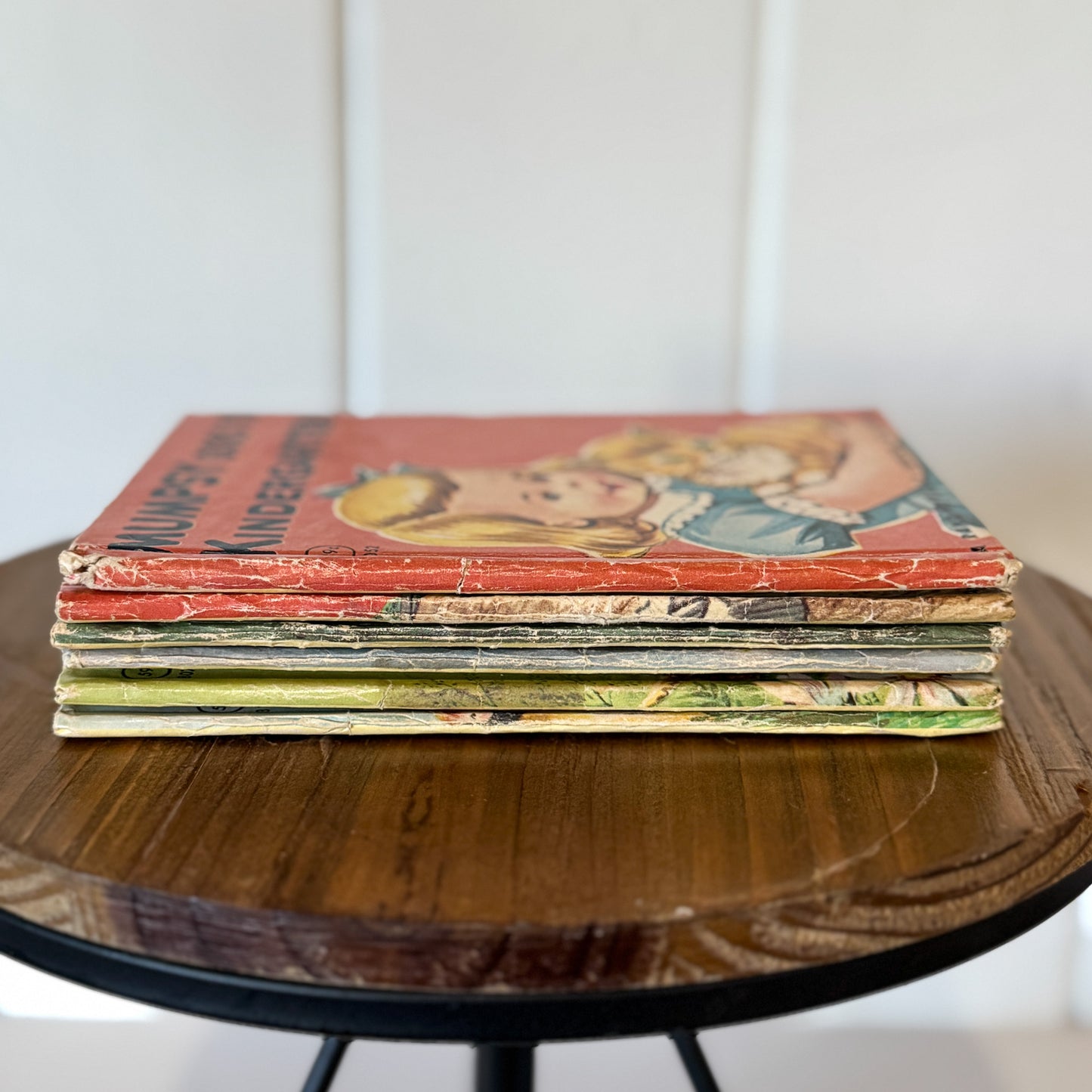 Vintage Rand McNally Junior Elf Books, Mid Century Modern Picture Book Bundle