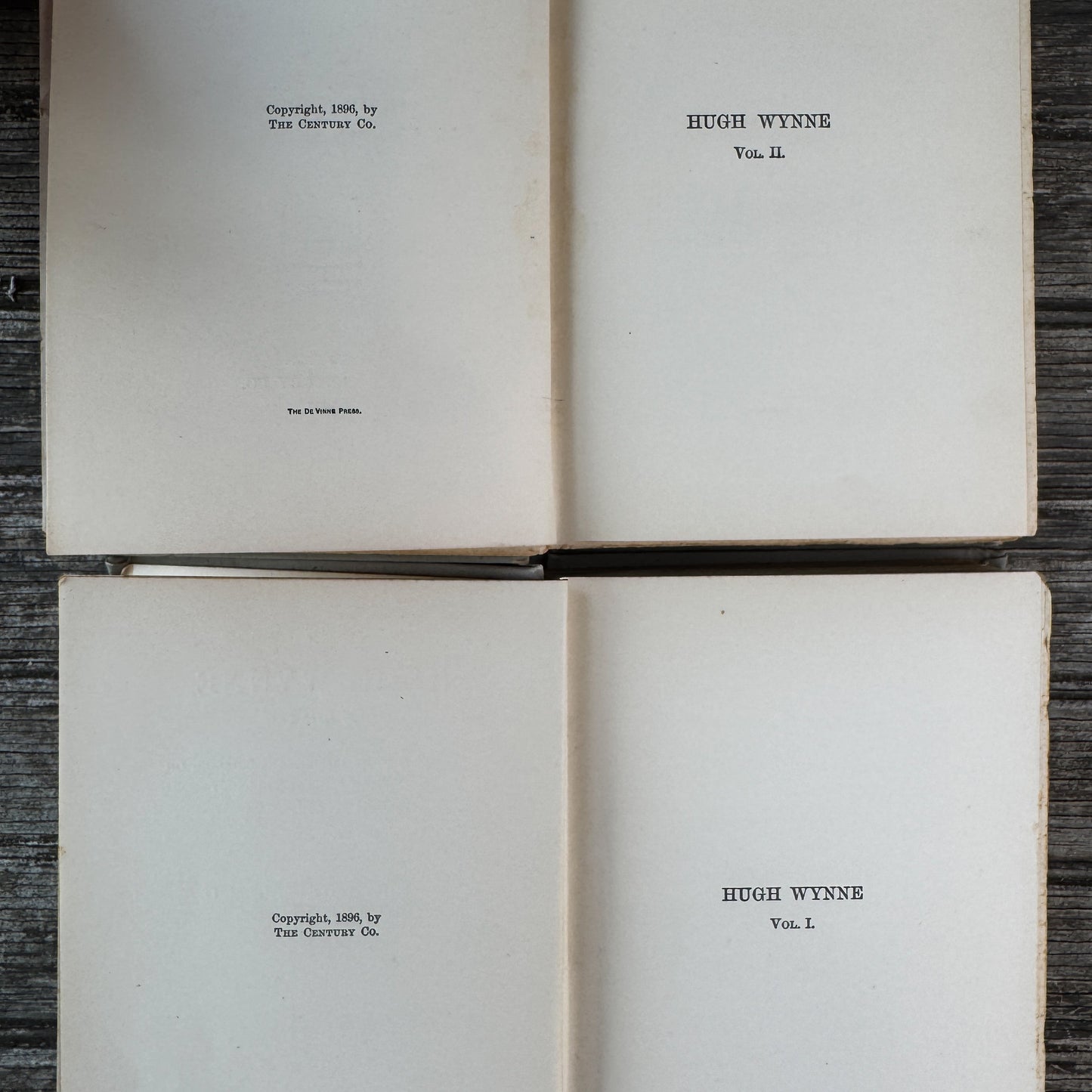 Hugh Wynne, Free Quaker (2 Volumes), S. Weir Mitchell, 1897/1898