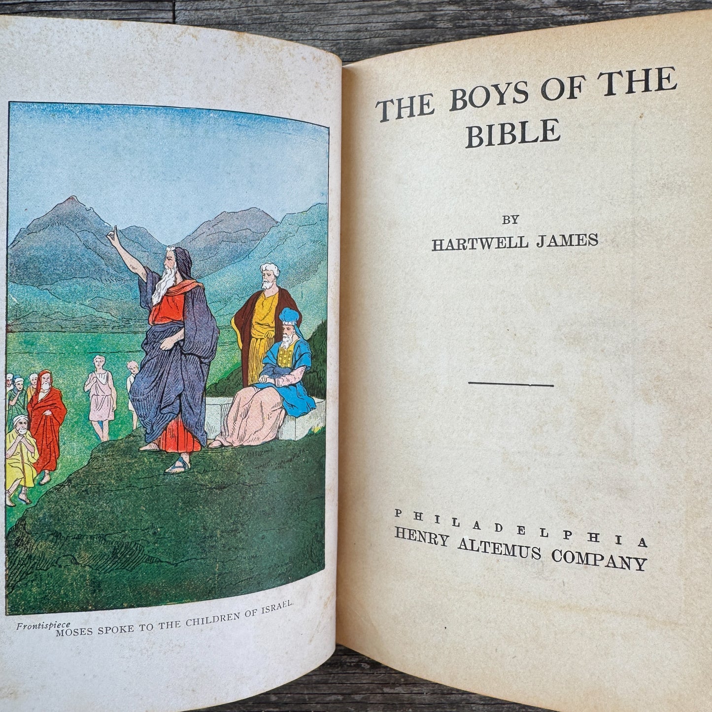 The Boys of the Bible, Hartwell James, 1916