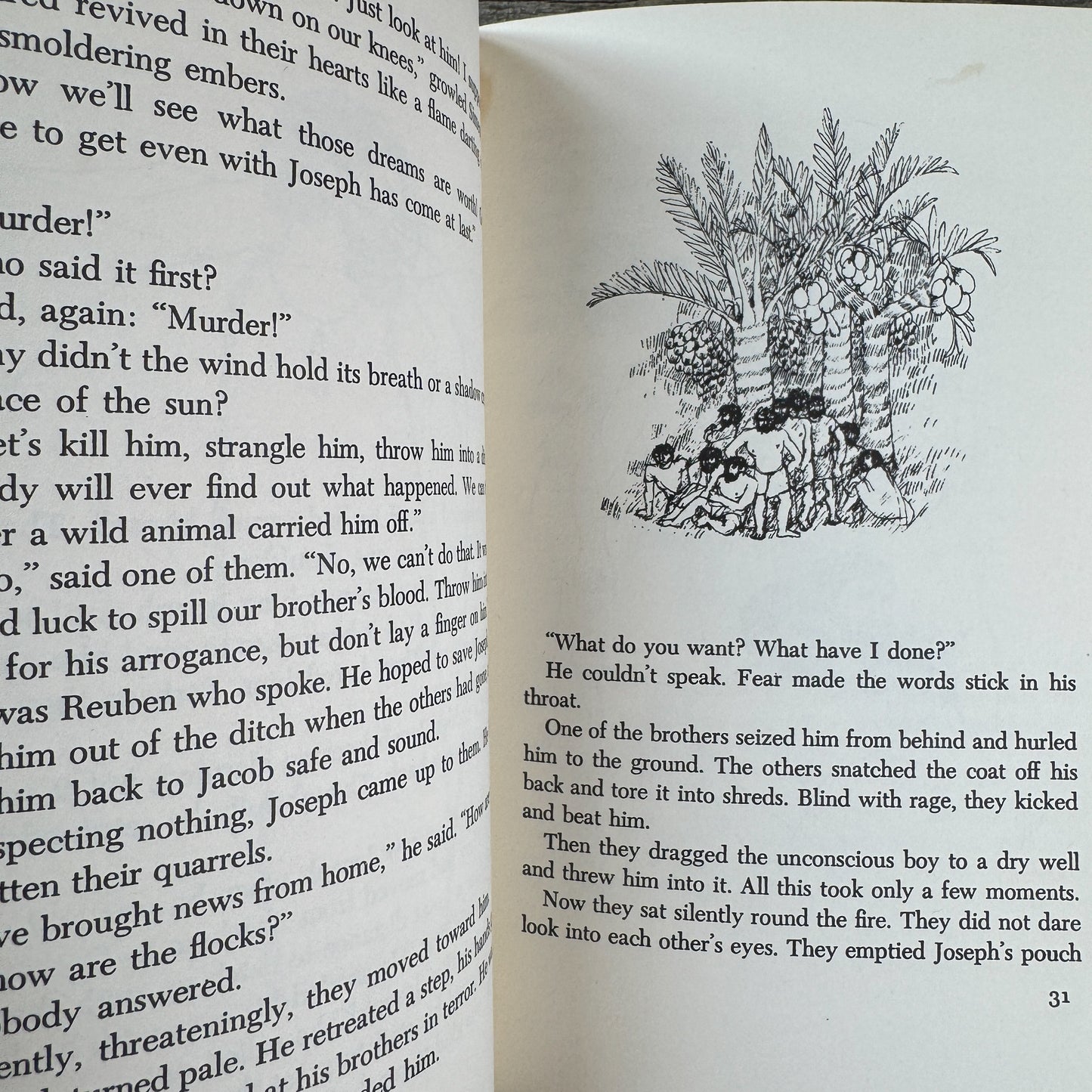 Joseph, Max Bolliger, 1971, Rare Children's Bible Story Retelling