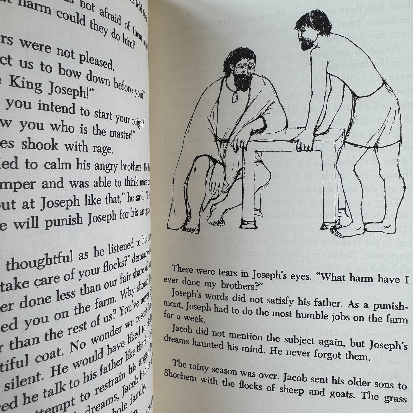 Joseph, Max Bolliger, 1971, Rare Children's Bible Story Retelling