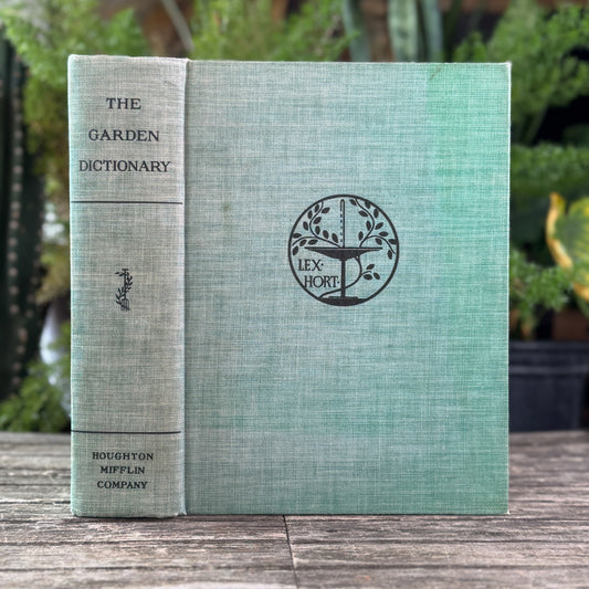 The Garden Dictionary, Norman Taylor, 1938