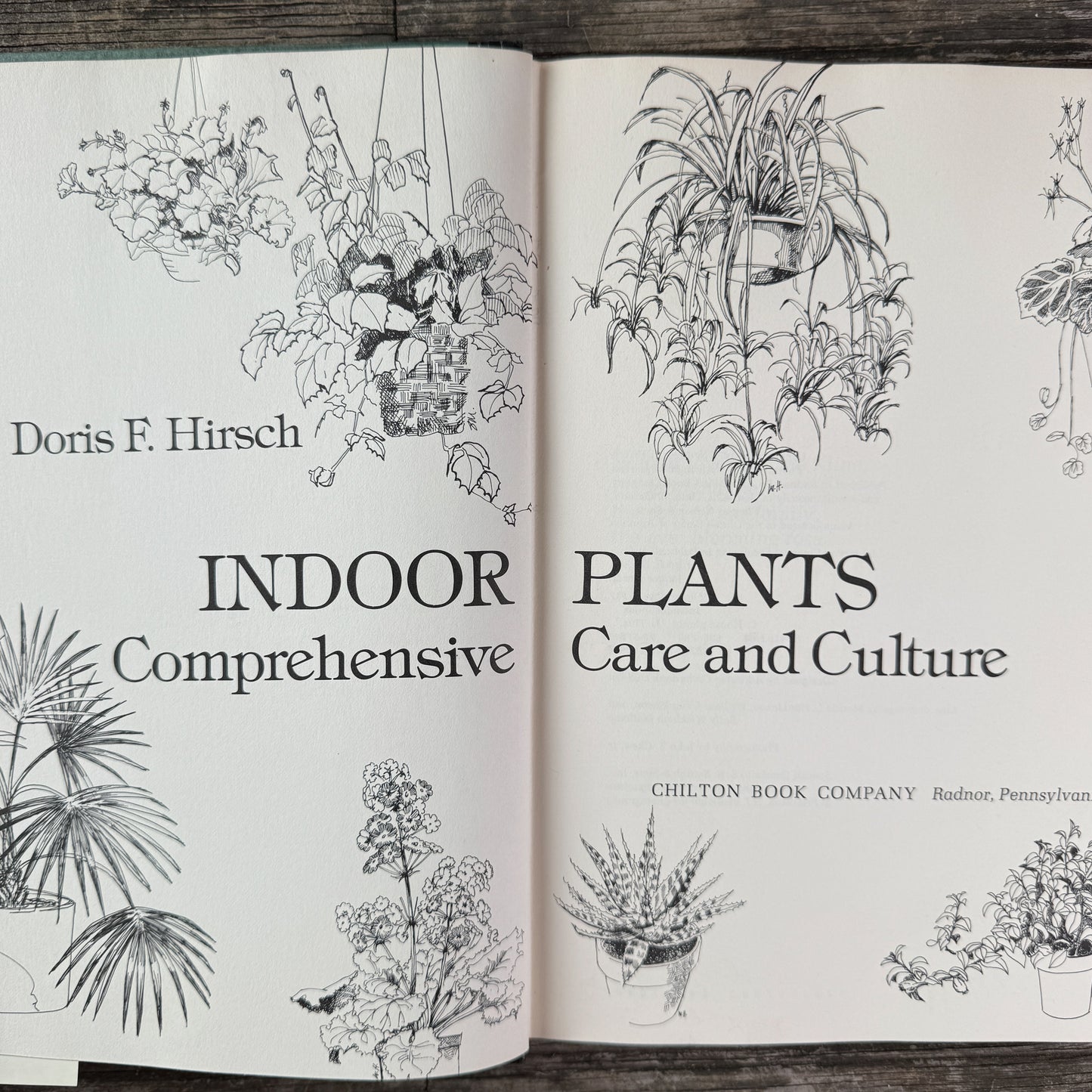 Indoor Plants: Comprehensive Care and Culture, Doris F. Hirsch, 1977