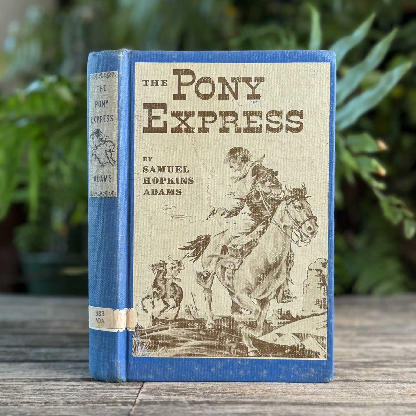 The Pony Express, Samuel Hopkins Adams, 1950, Landmark Books Edition