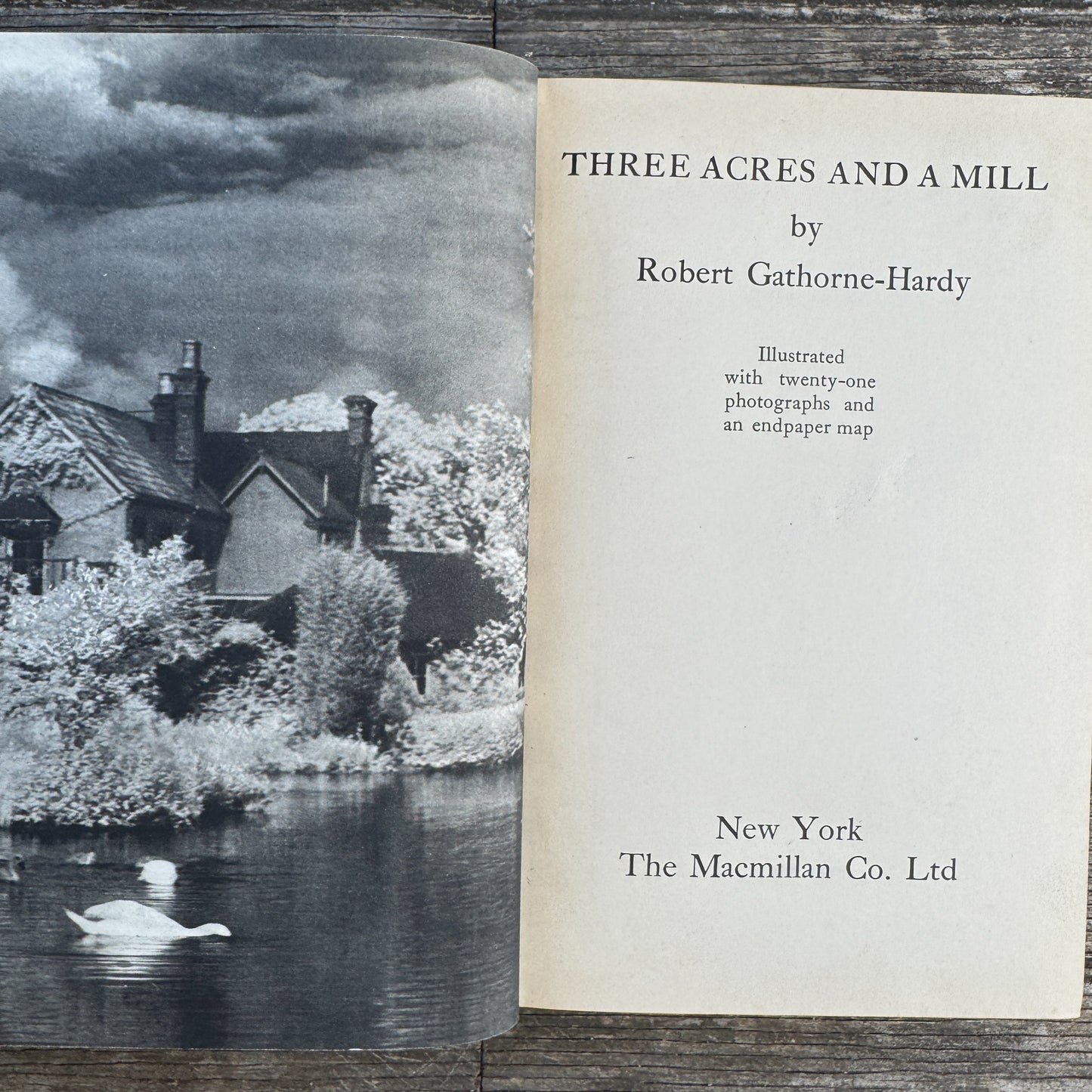 Three Acres and a Mill, Robert Gathorne-Hardy, 1939