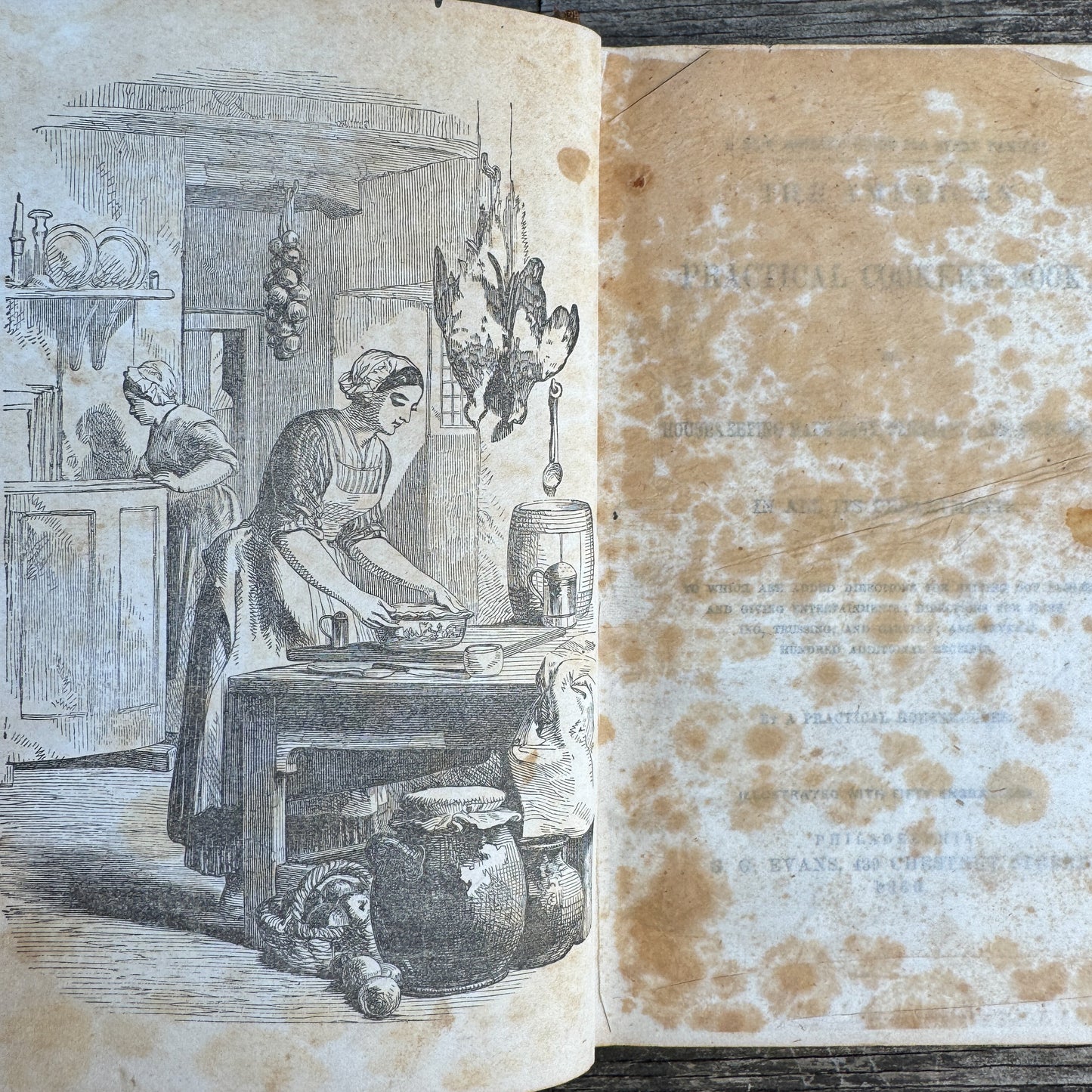 The American Practical Cookery-Book, A Practical Housekeeper, 1860