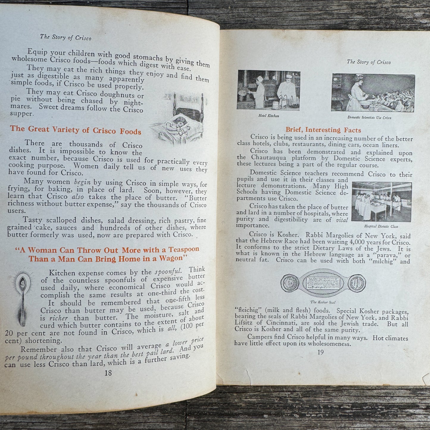 The Story of Crisco, Marion Harris Neil, 1913