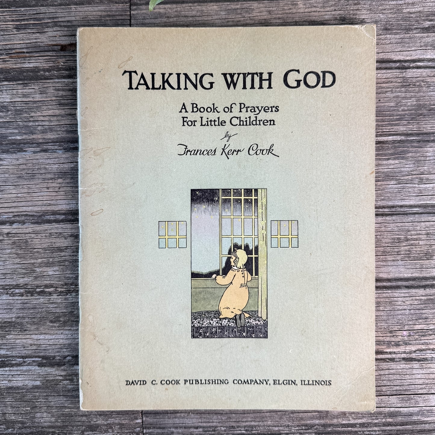 Talking With God, Frances Kerr Cook, 1935