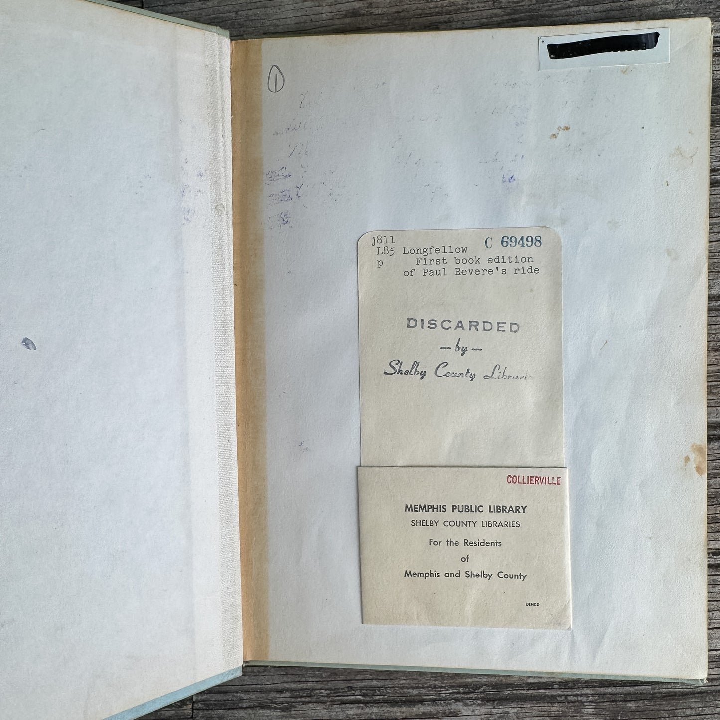 Paul Revere's Ride, Henry Wadsworth Longfellow, 1963