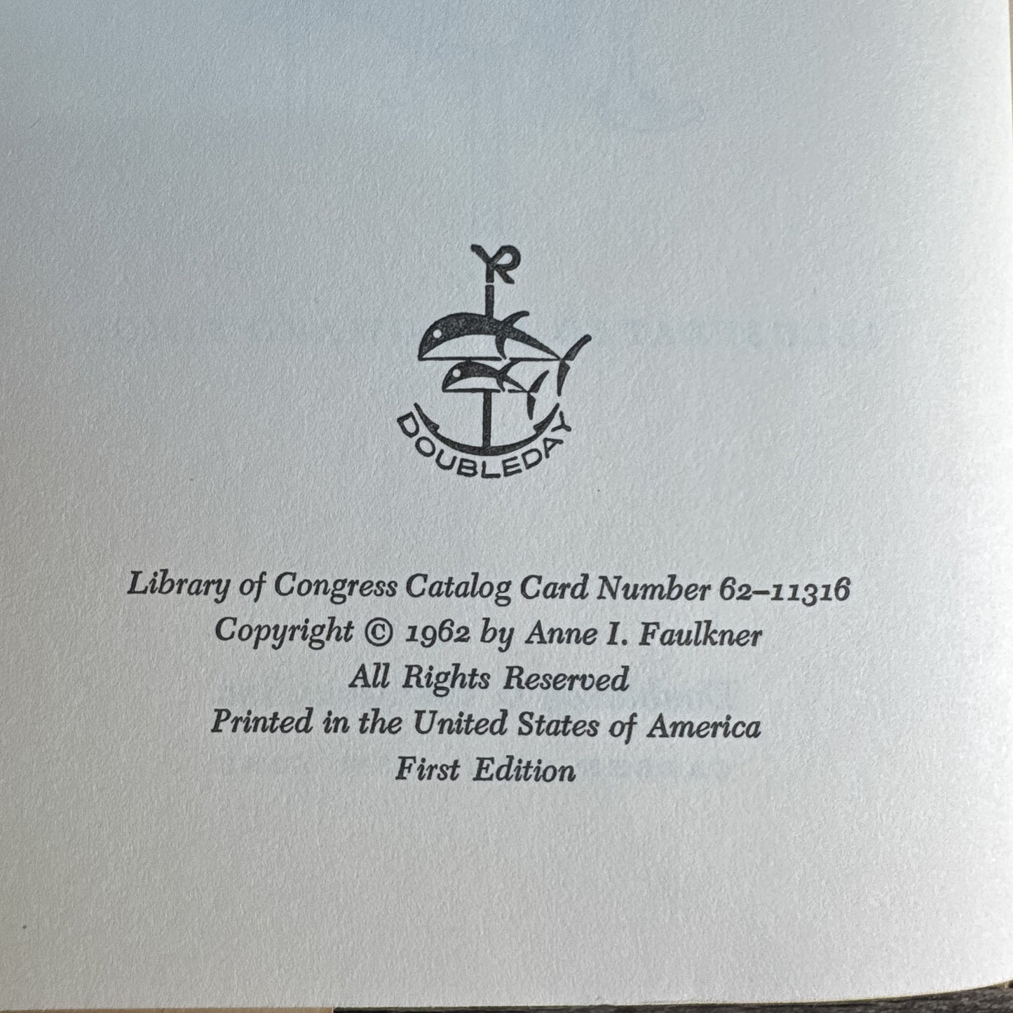 A Stage for Rom, Nancy Faulkner, 1962, Book Club Edition