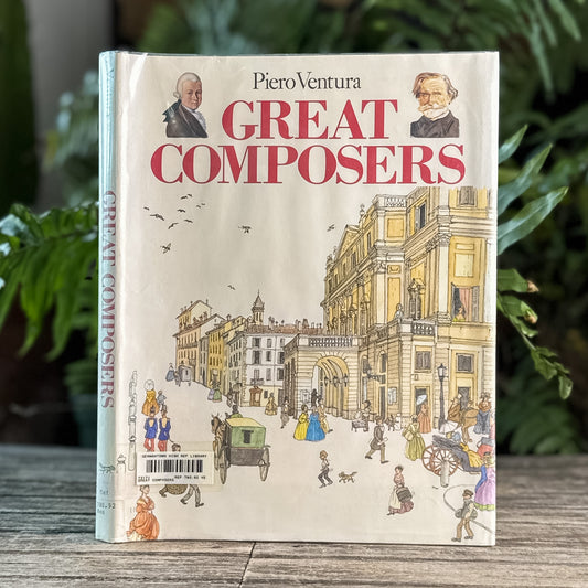Great Composers, Juvenile Music Books, Piero Ventura, 1988