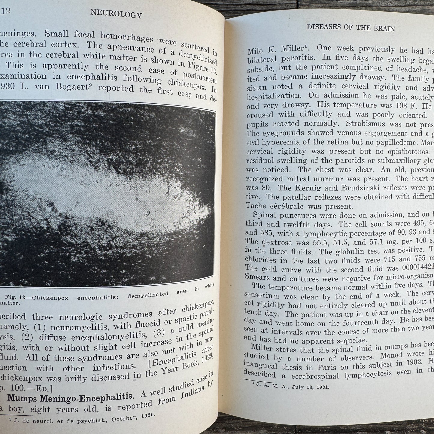 The Practical Medicine Series: Neurology and Psychology, 1931