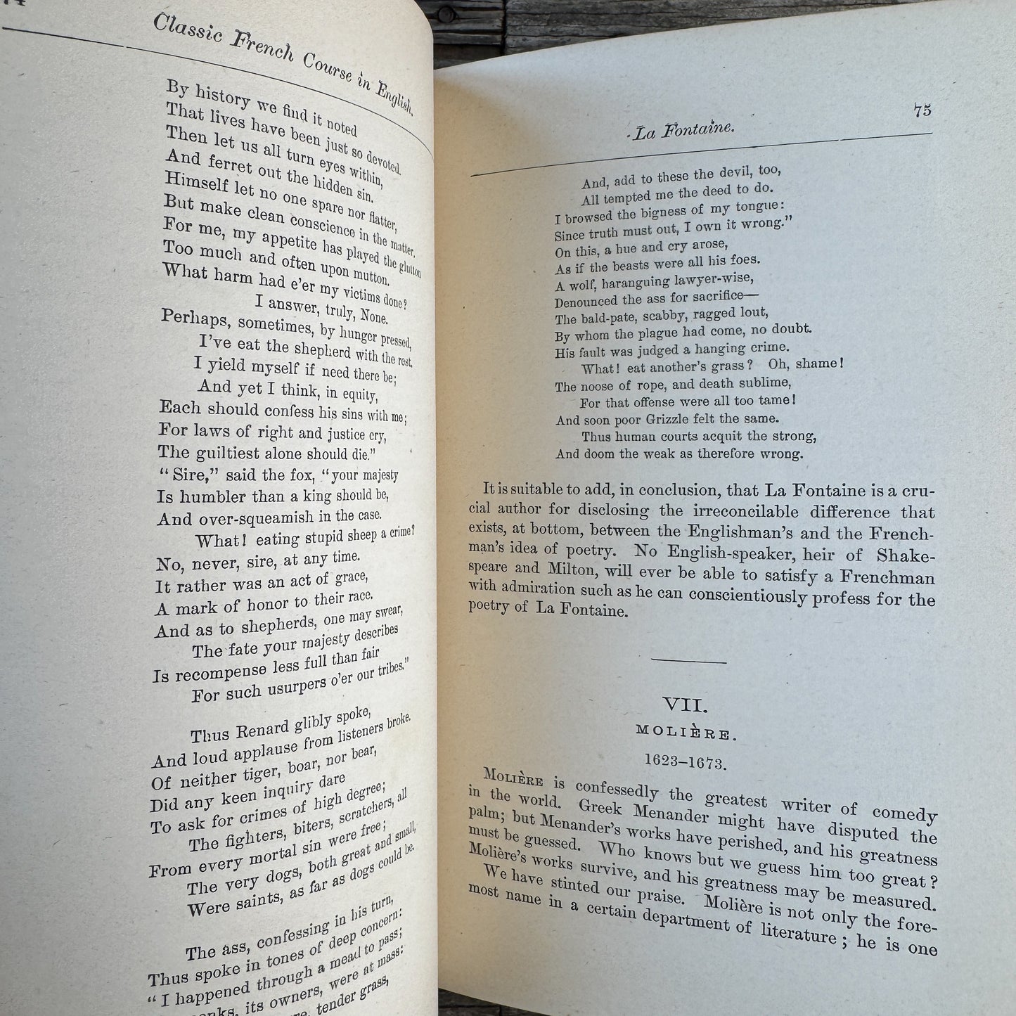 Classic French Course in English, Chautauqua Institute, 1890