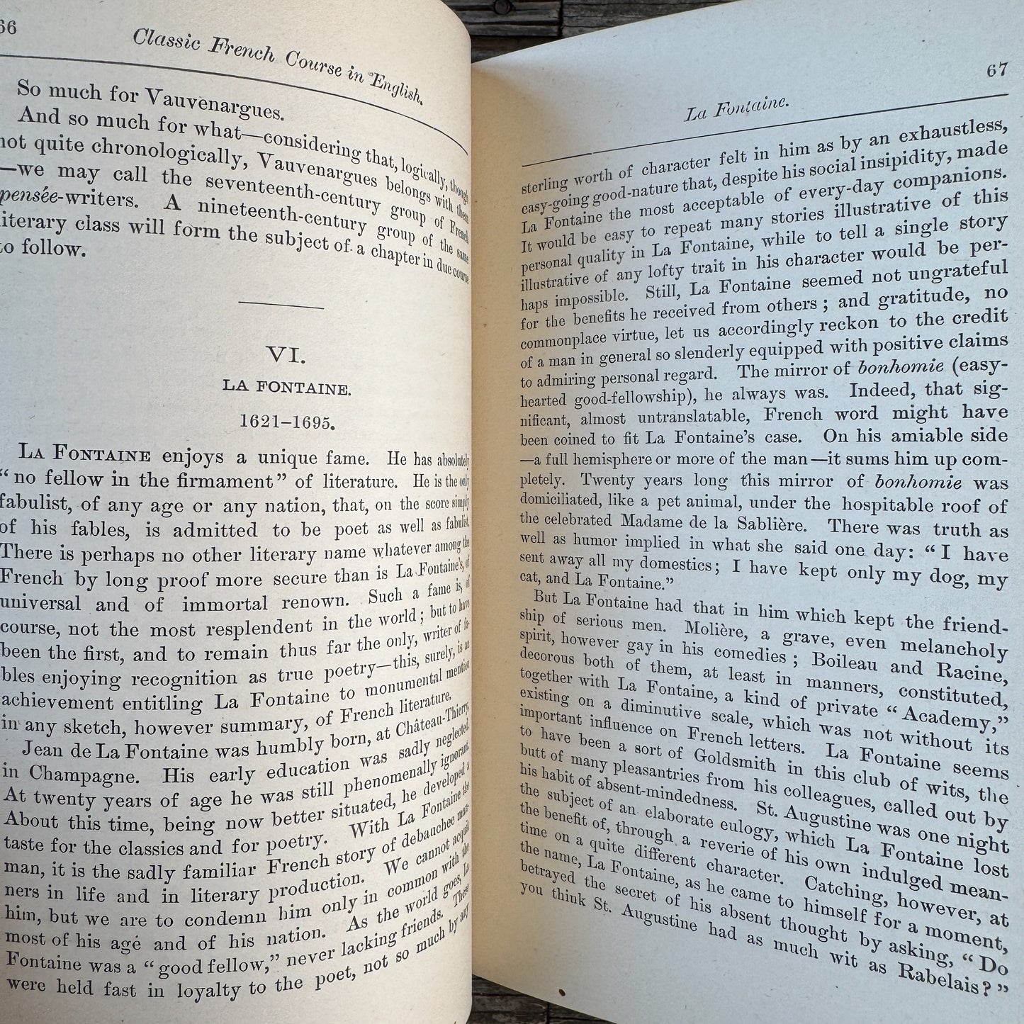 Classic French Course in English, Chautauqua Institute, 1890
