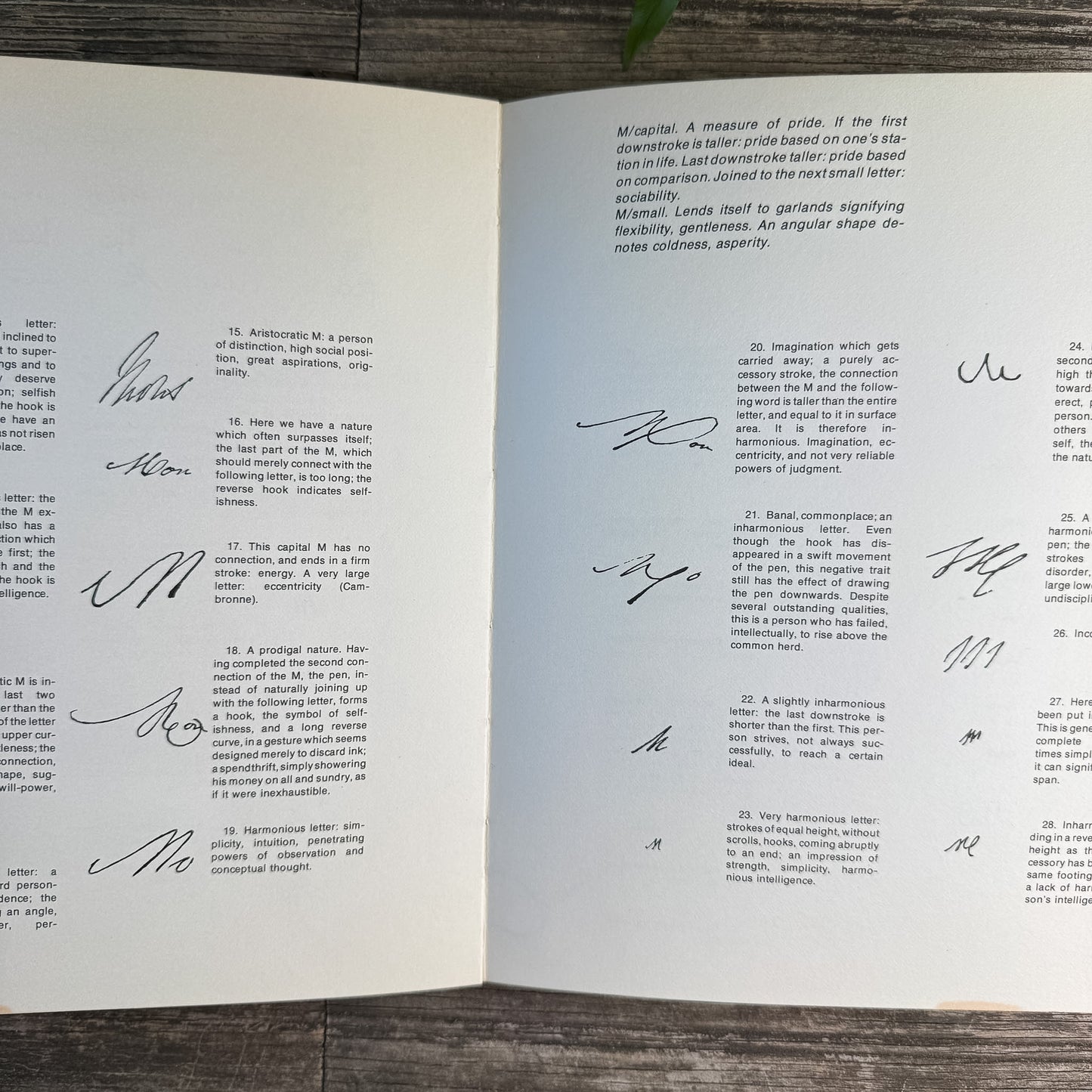 Graphology, Monique Le Guen, 1976 Handwriting Analysis