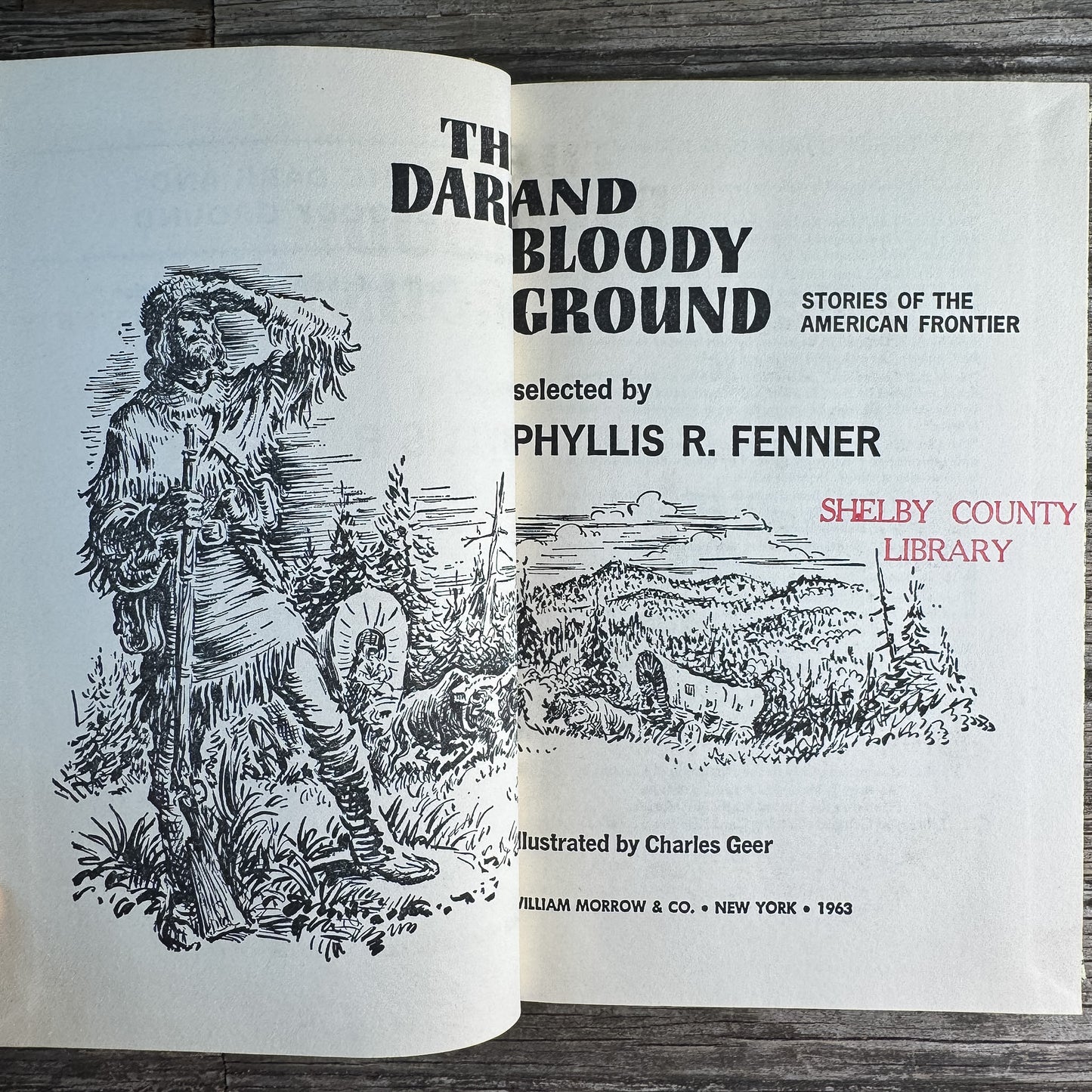 The Dark and Bloody Ground, Phyllis R. Fenner, 1963