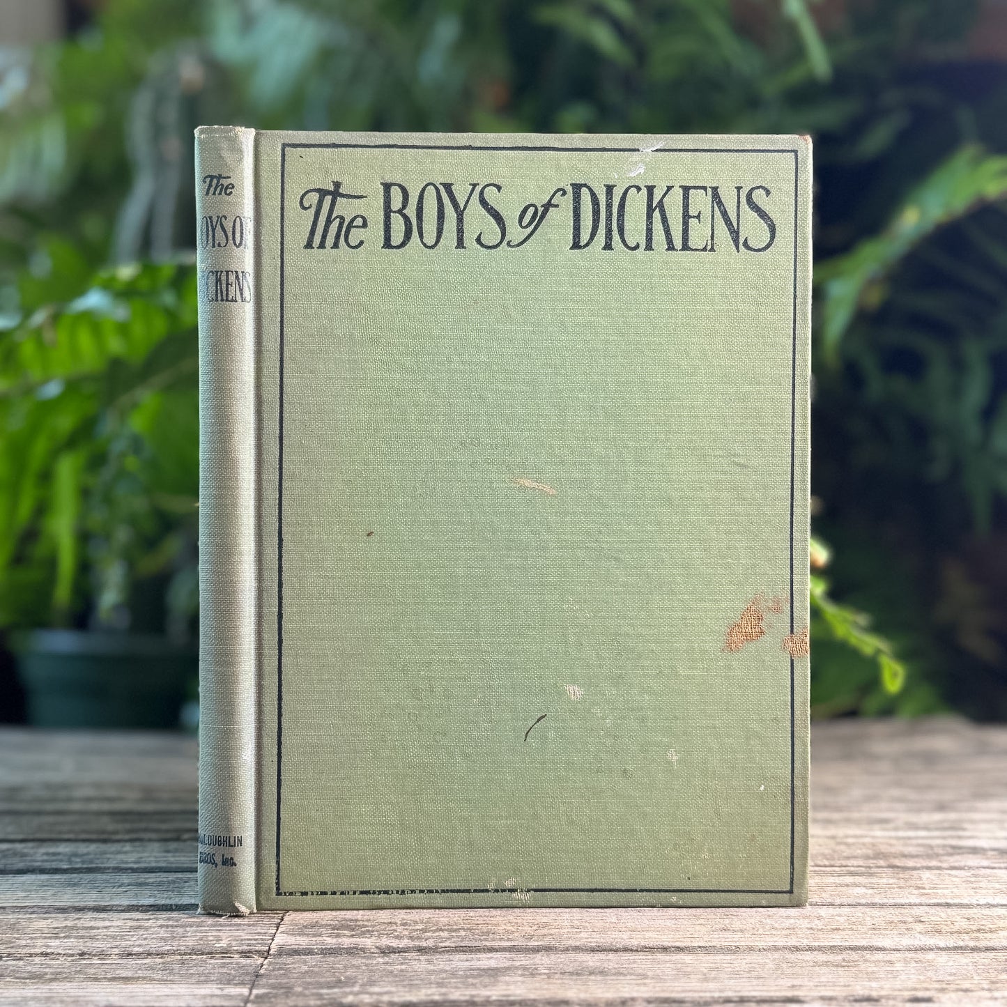 The Boys of Dickens Retold, McLoughlin Bros., Antique Hardcover