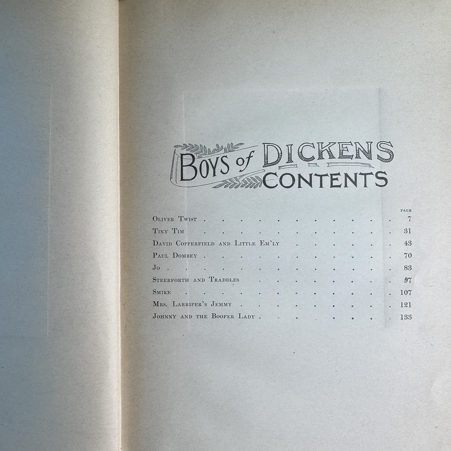 The Boys of Dickens Retold, McLoughlin Bros., Antique Hardcover