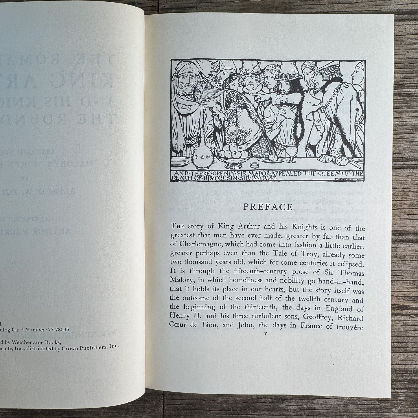 The Romance of King Arthur and His Knights of the Round Table