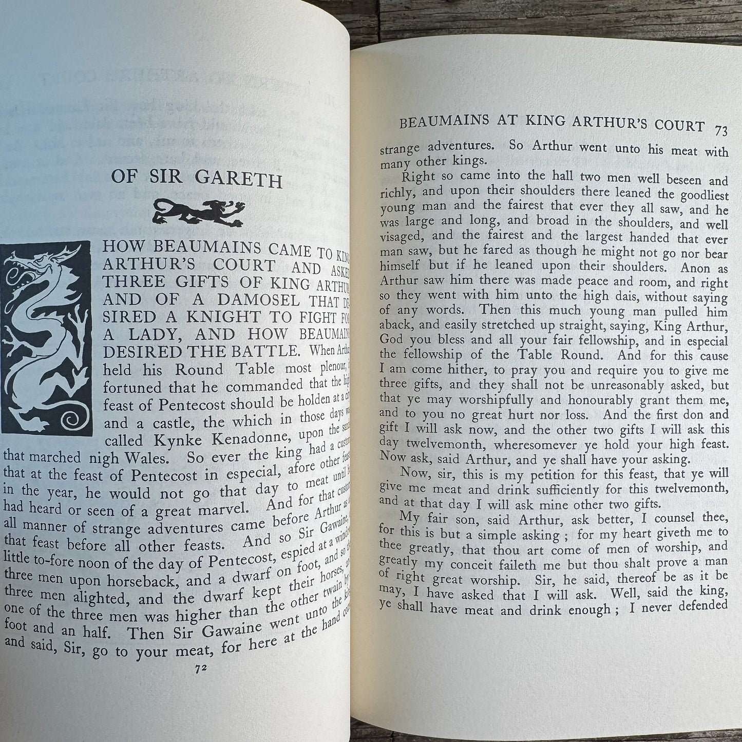 The Romance of King Arthur and His Knights of the Round Table