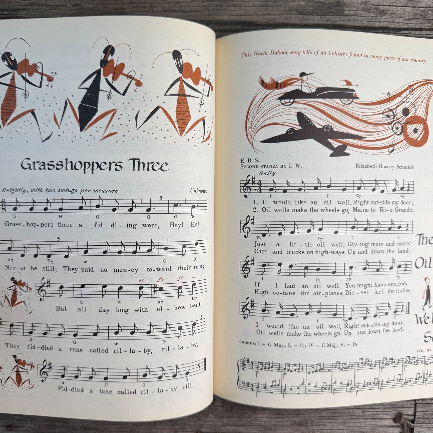 Set of 3 Mid-Century Illustrated Music Books for Kids