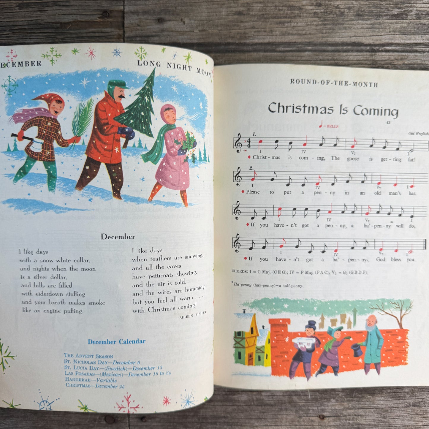 Set of 3 Mid-Century Illustrated Music Books for Kids