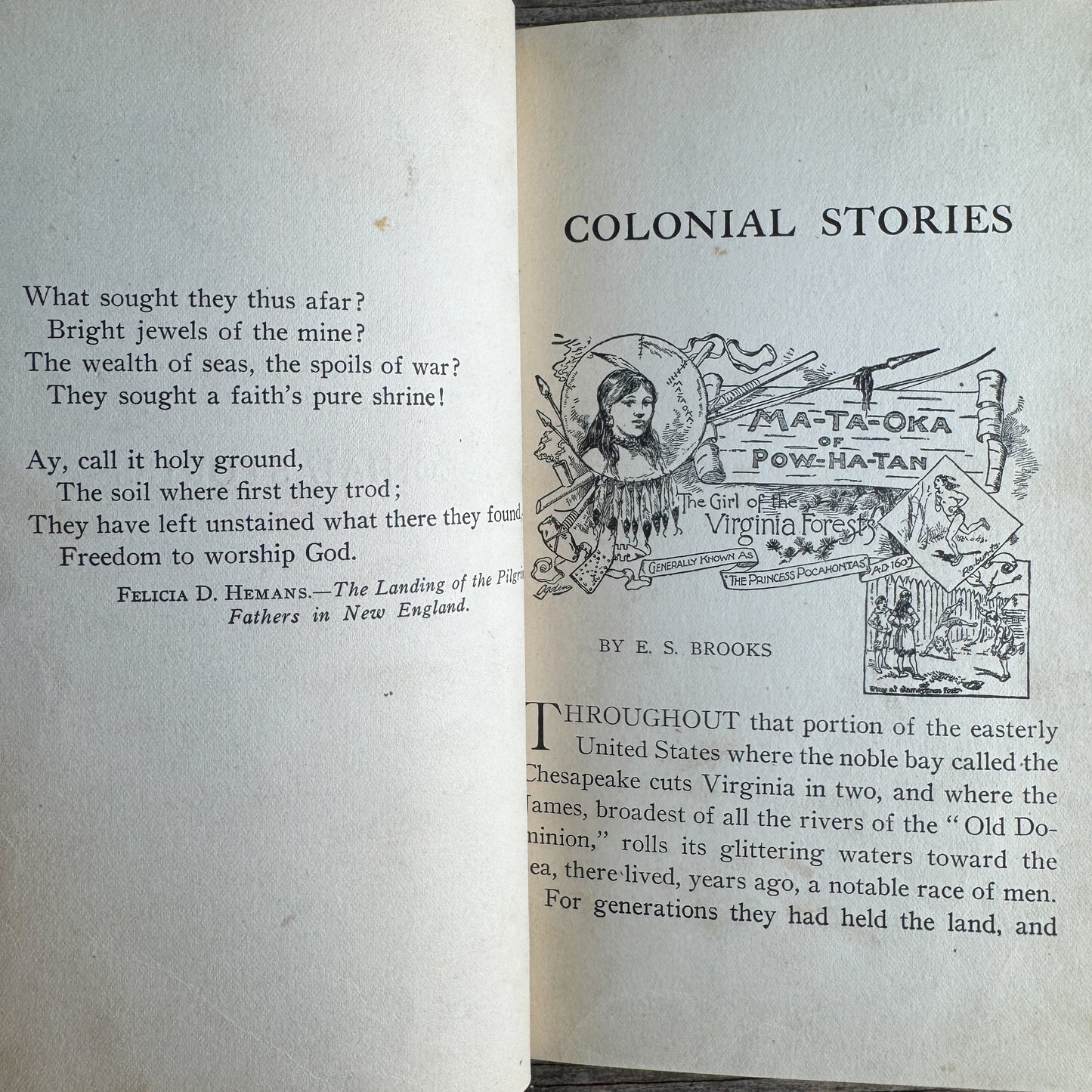 Colonial Stories Retold from St. Nicholas, 1912
