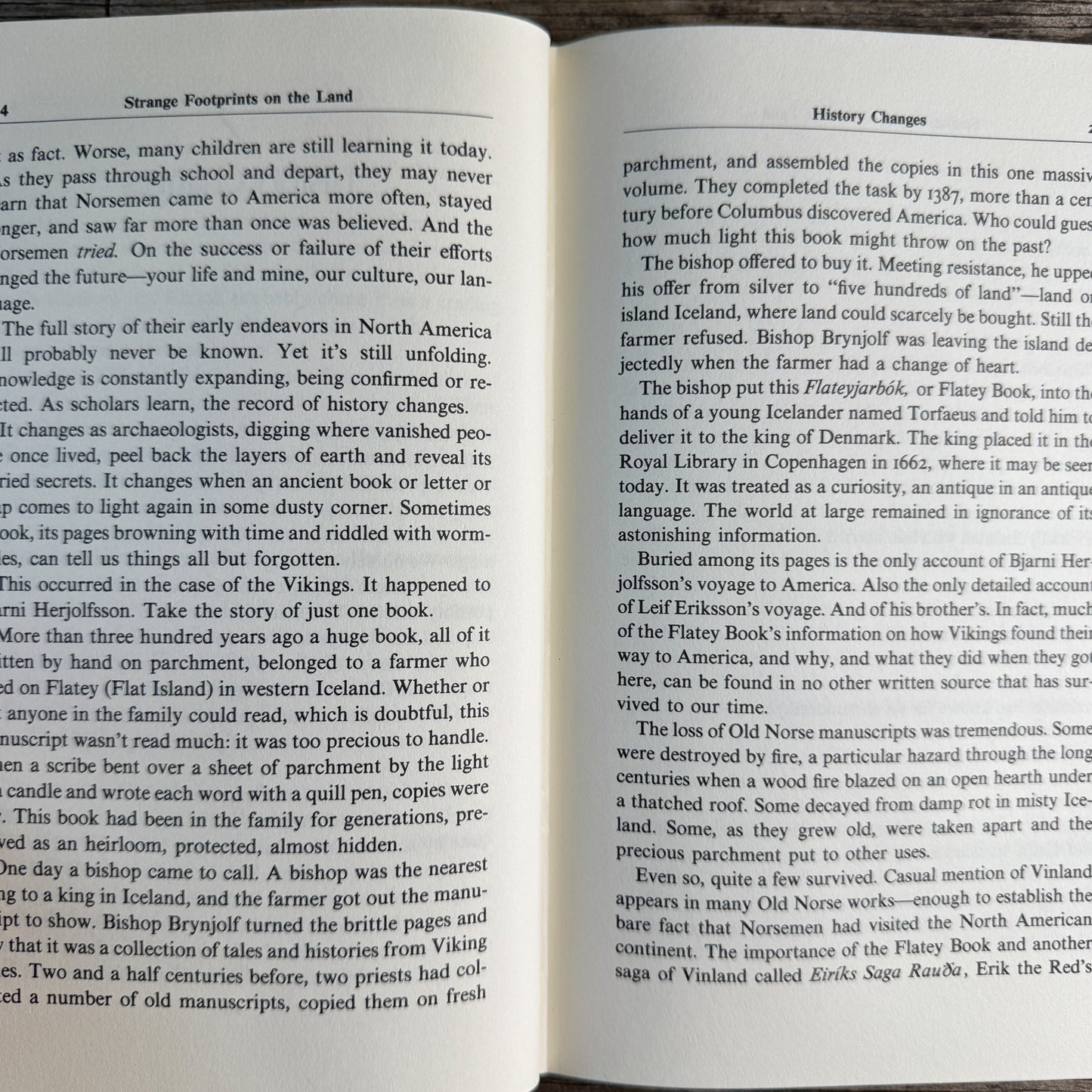 Strange Footprints on the Land: Vikings in America, Constance Irwin, 1980