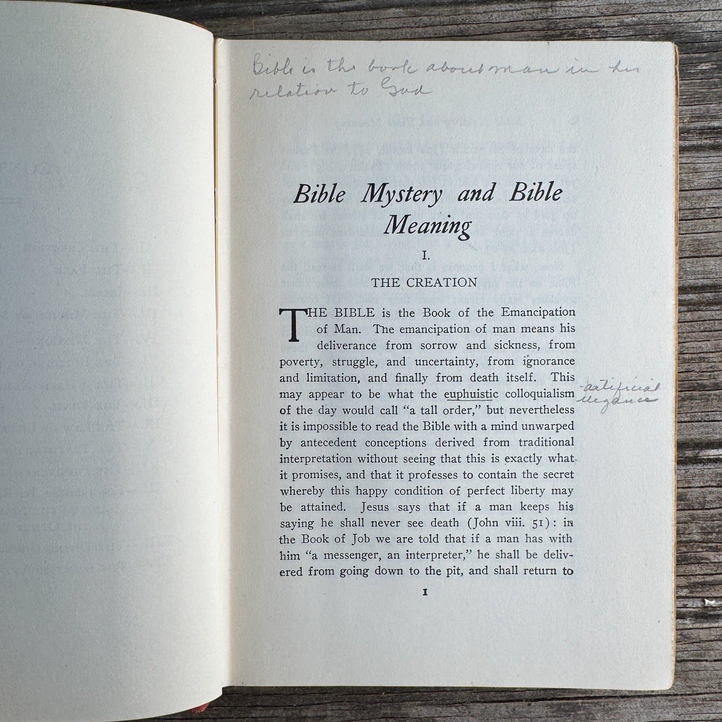 Bible Mystery and Bible Meaning, Thomas Troward, 1913