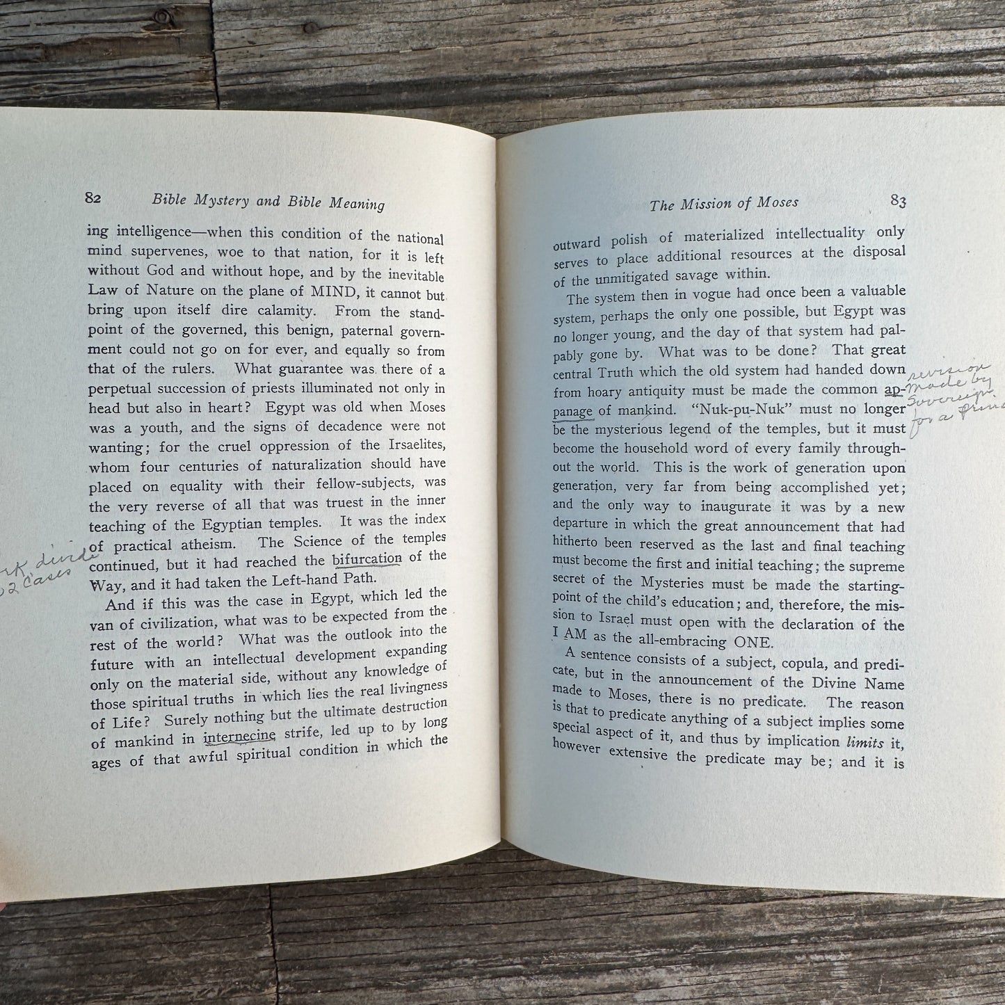 Bible Mystery and Bible Meaning, Thomas Troward, 1913