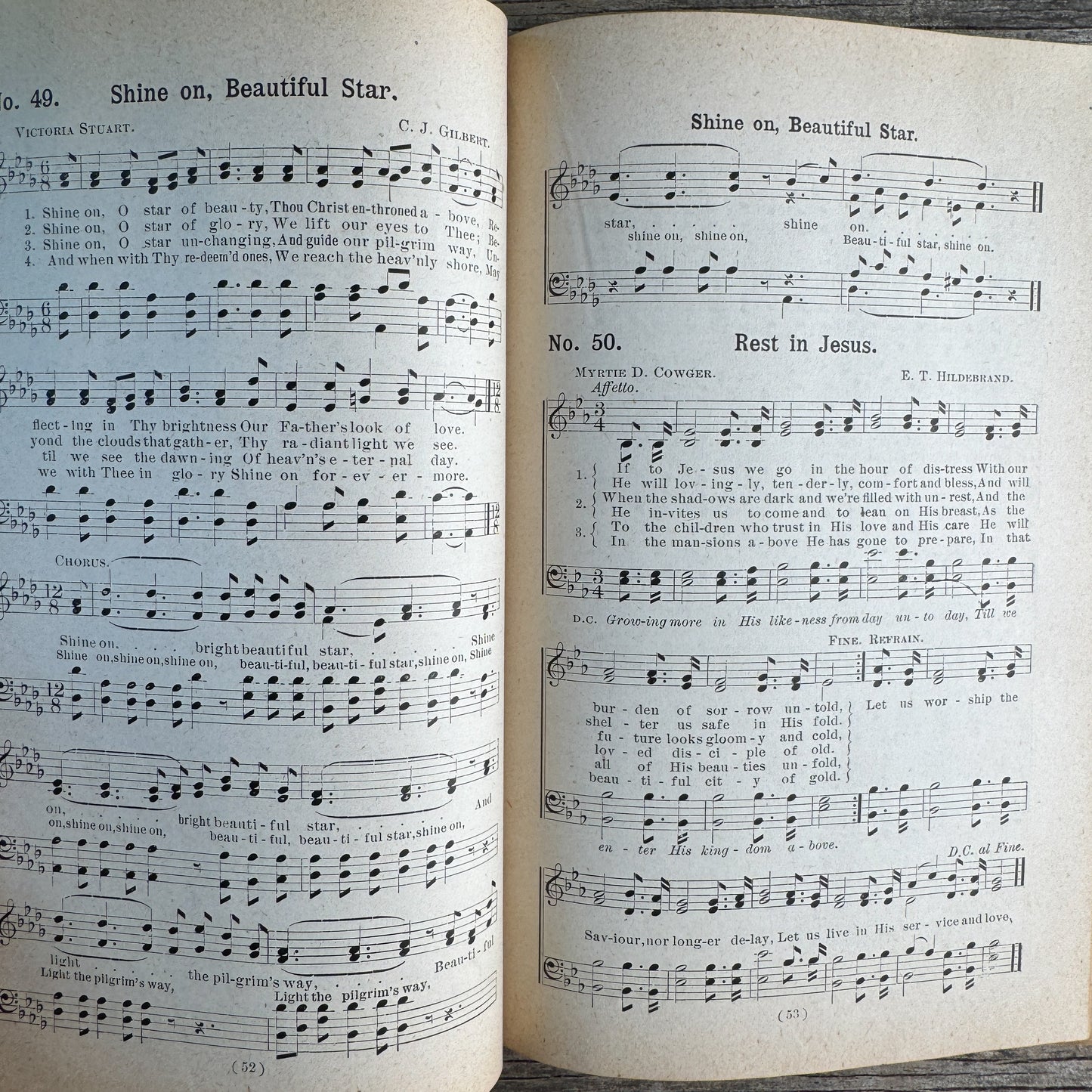 Onward and Upward: A Collection of Gospel Songs, 1898