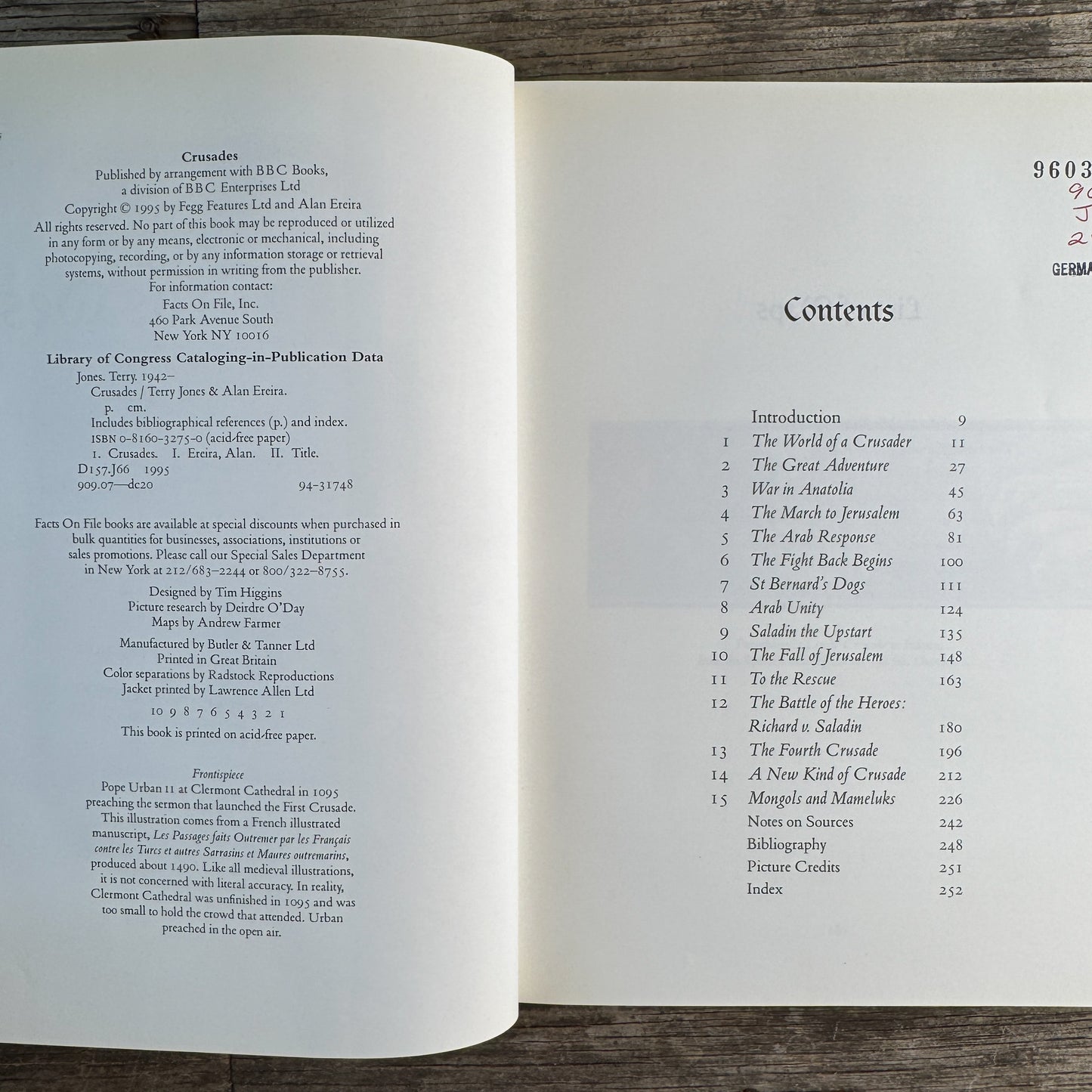 Crusades, Terry Jones and Alan Ereira, 1995