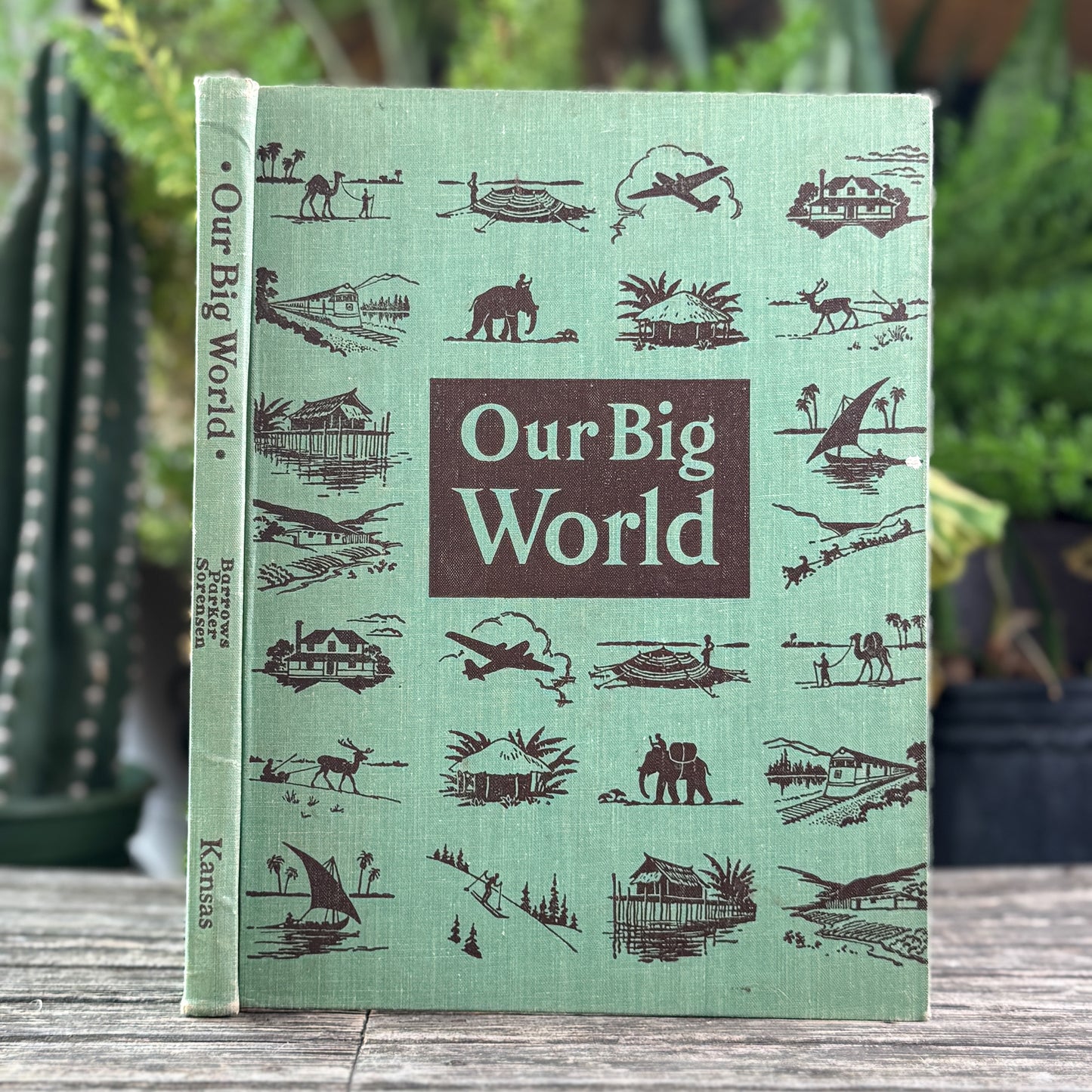 Our Big World, 1946 Geography School Book, Milo Winter