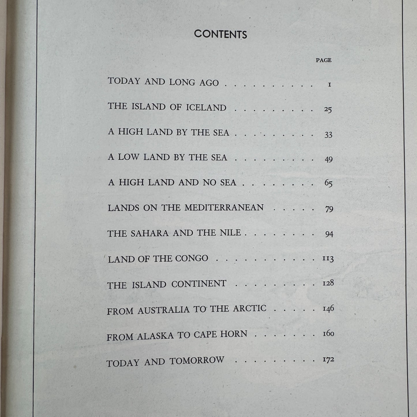 Our Big World, 1946 Geography School Book, Milo Winter