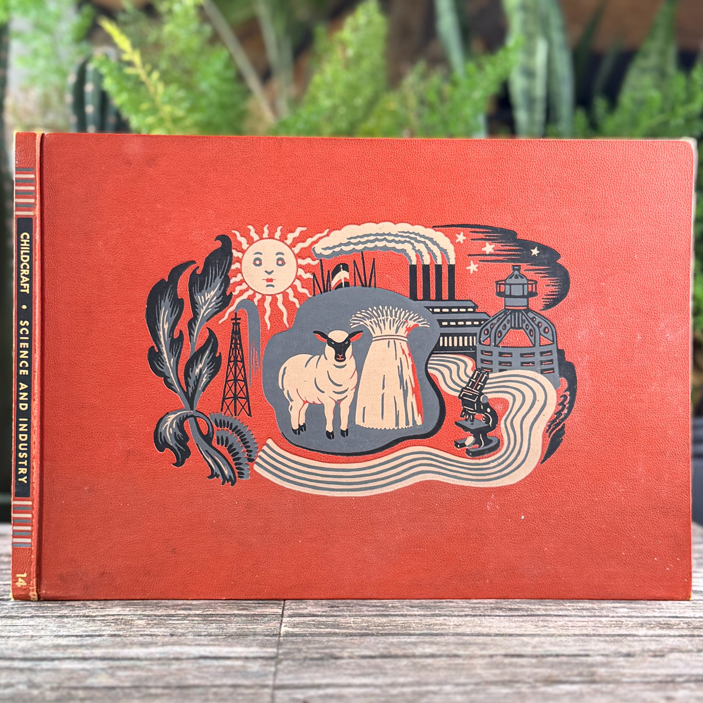 Childcraft Volume 14: Science and Industry, 1949, Orange