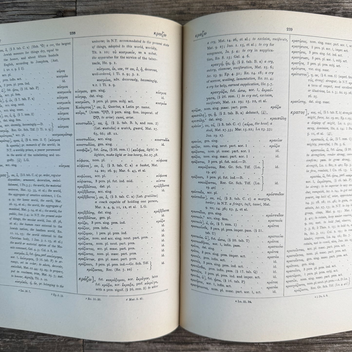 The Analytical Greek Lexicon