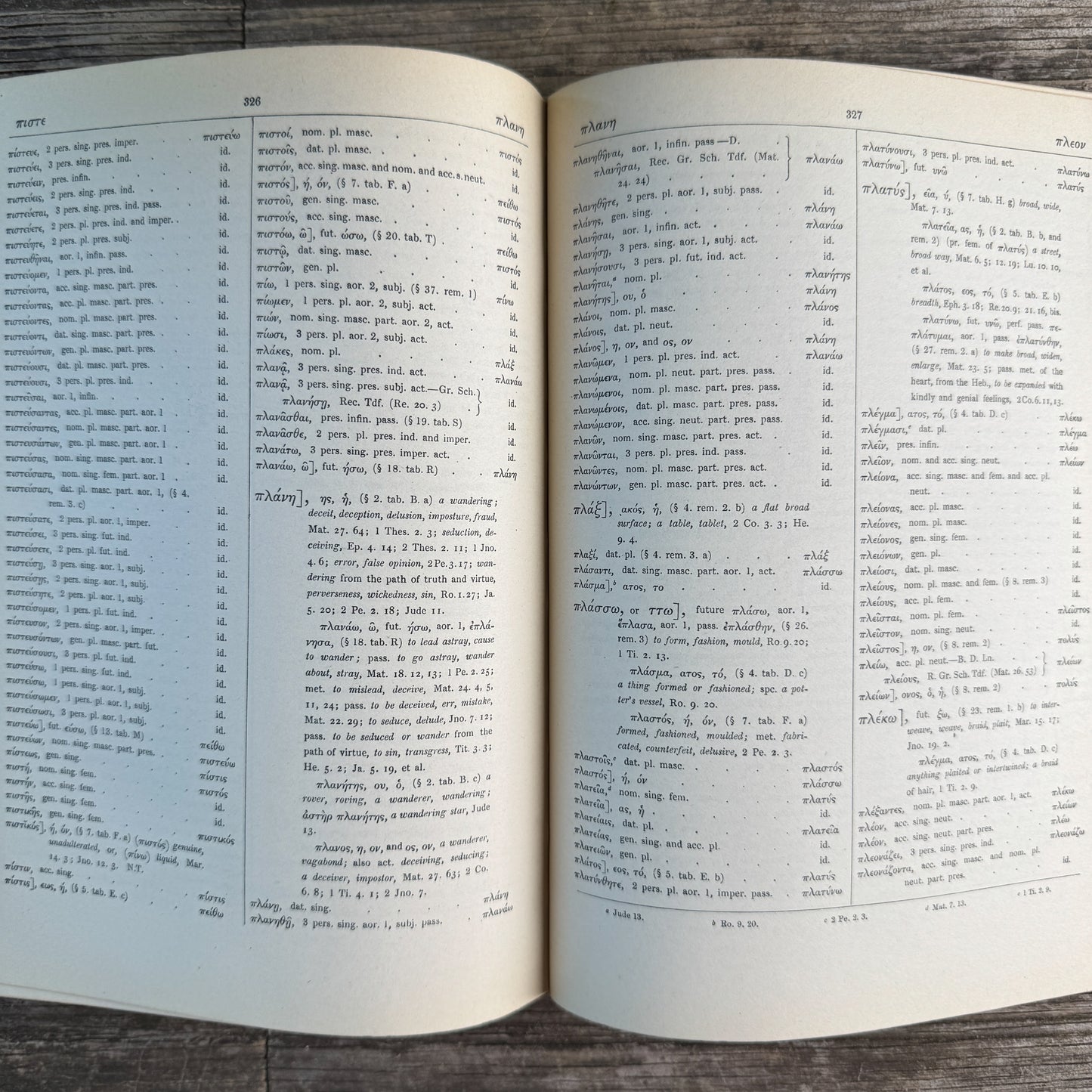 The Analytical Greek Lexicon