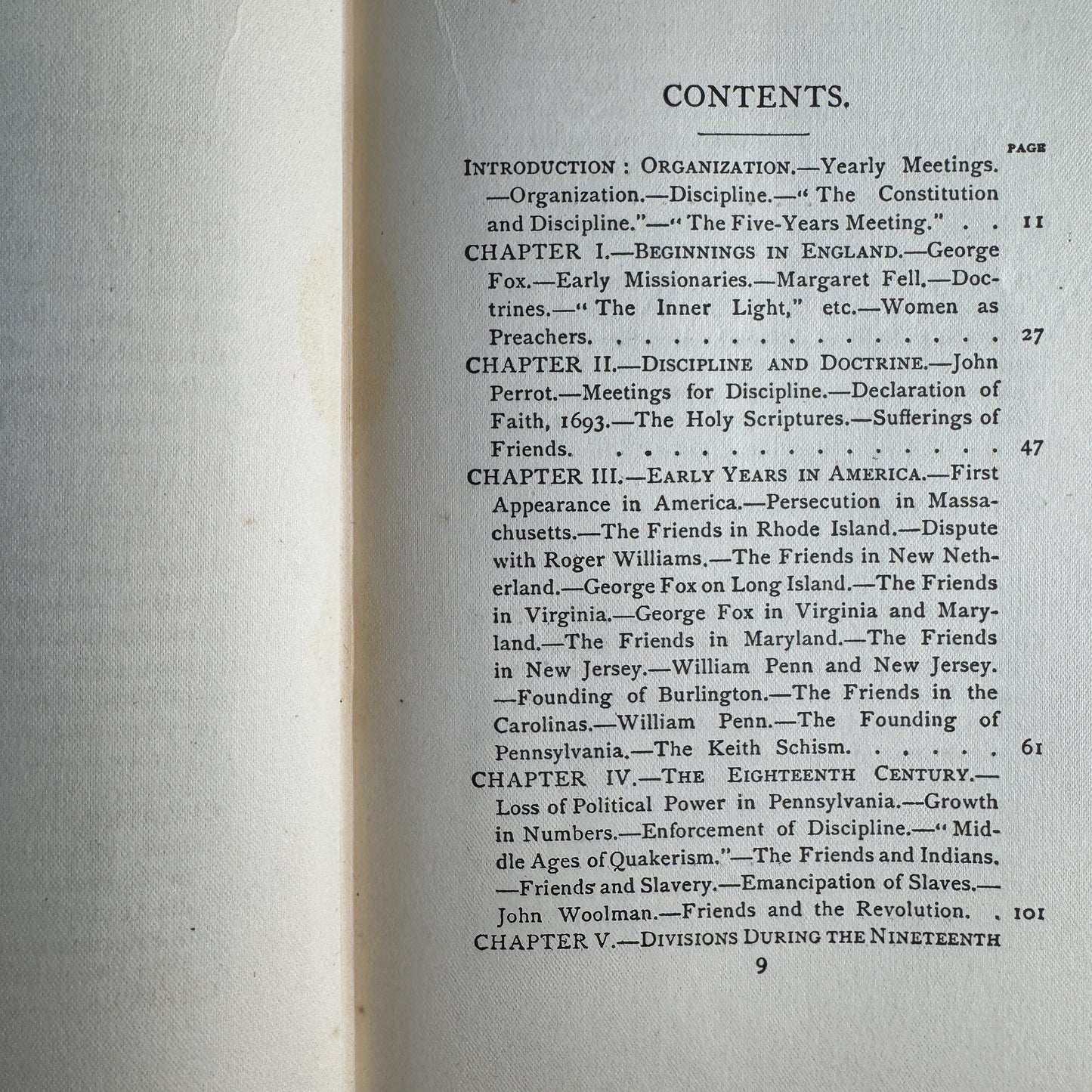 A History of the Friends in America, Allen C. Thomas and Richard H. Thomas, 1905, Fourth Edition