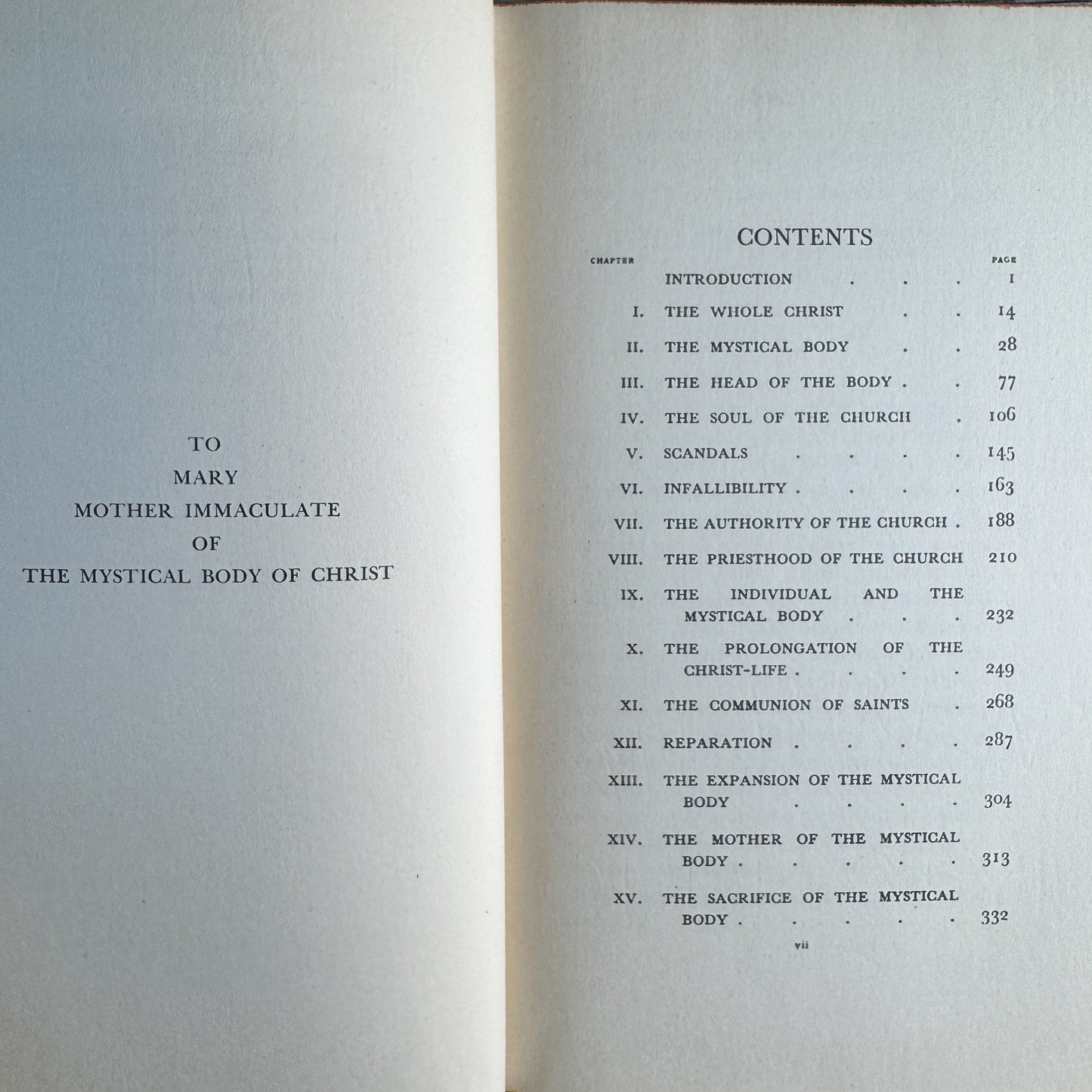 The Mystical Body of Christ, Fulton J. Sheen, 1935