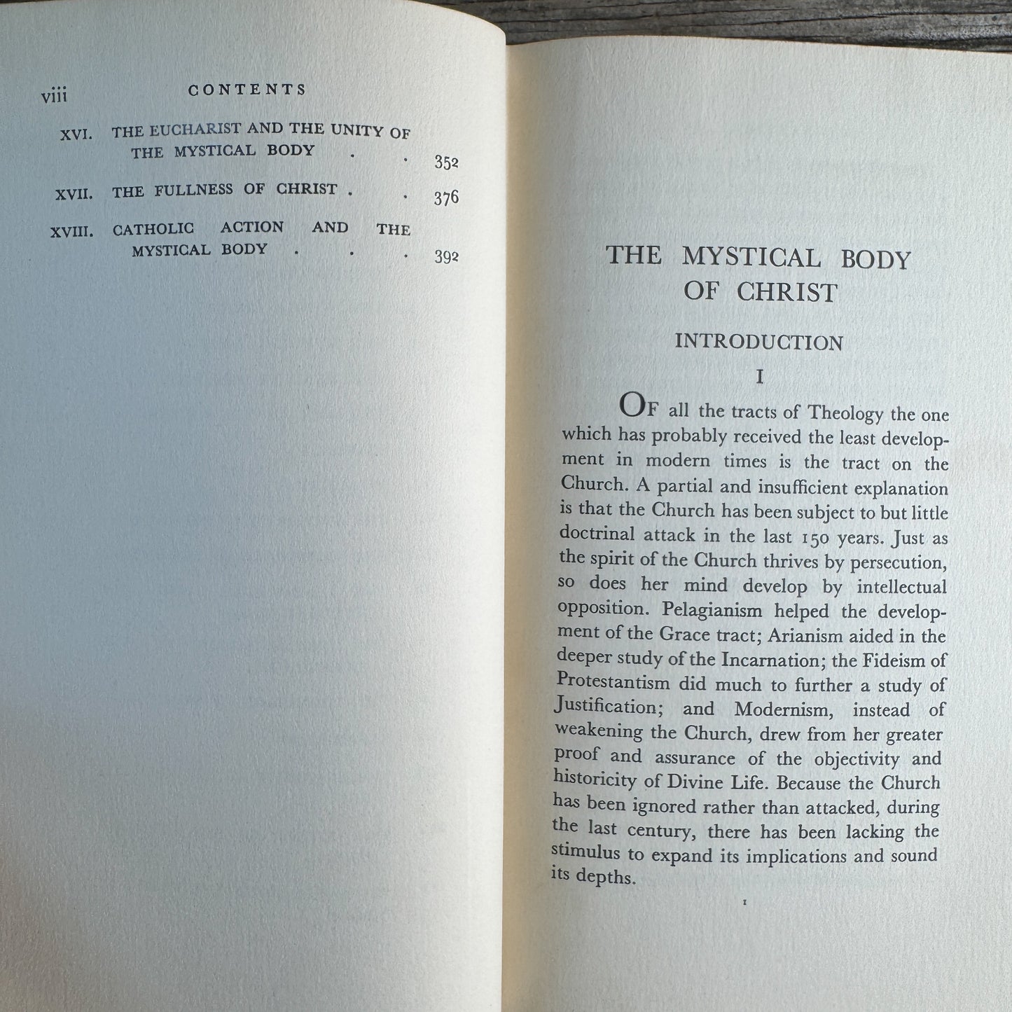The Mystical Body of Christ, Fulton J. Sheen, 1935