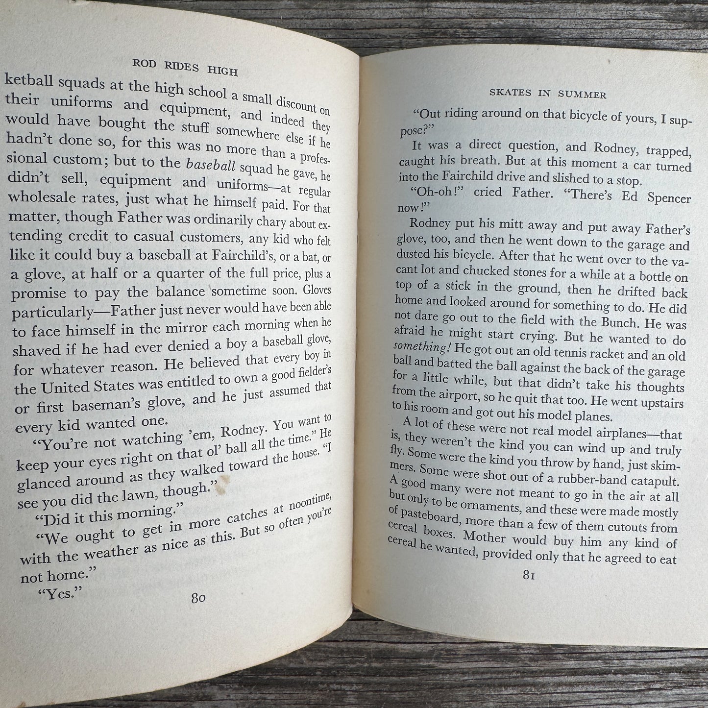Rod Rides High, Donald Barr Chidsey, 1950, First Edition