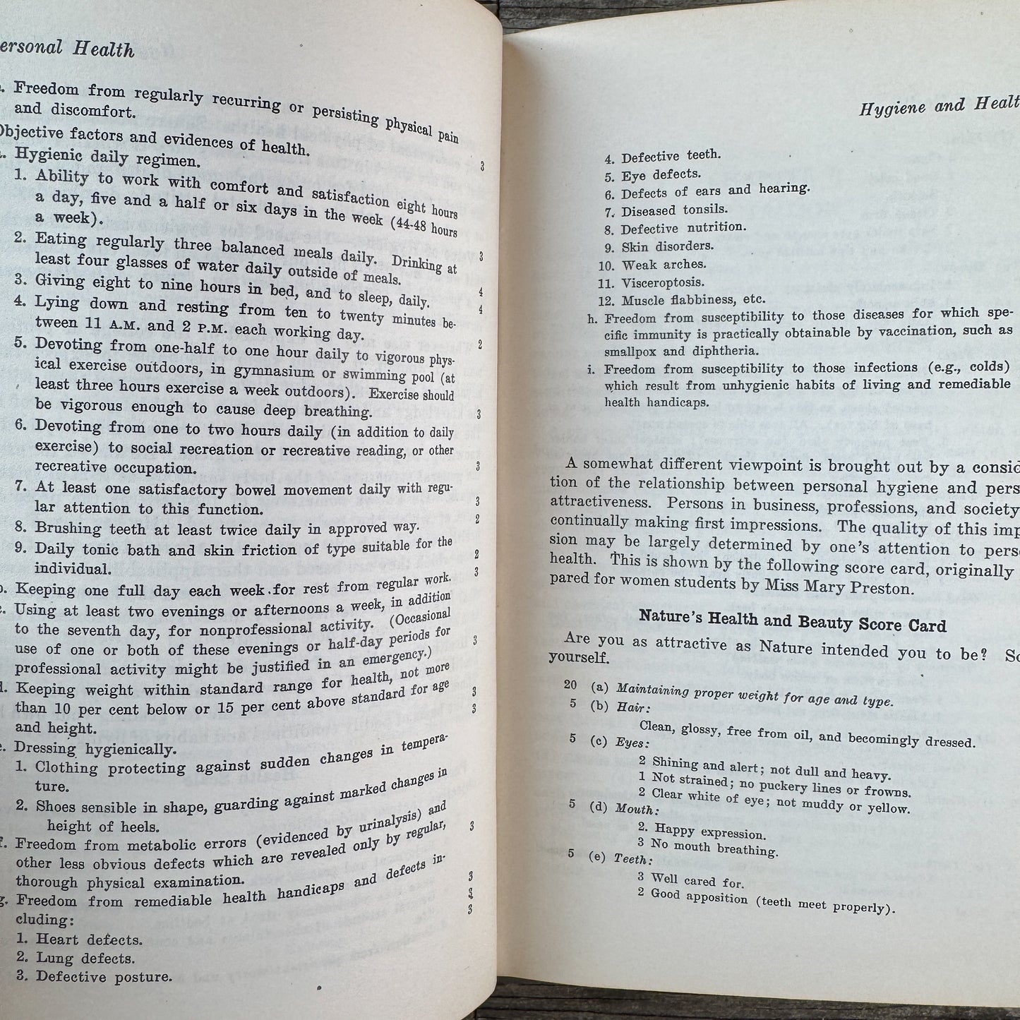 Personal and Community Health, C. E. Turner, 1943, Seventh Edition