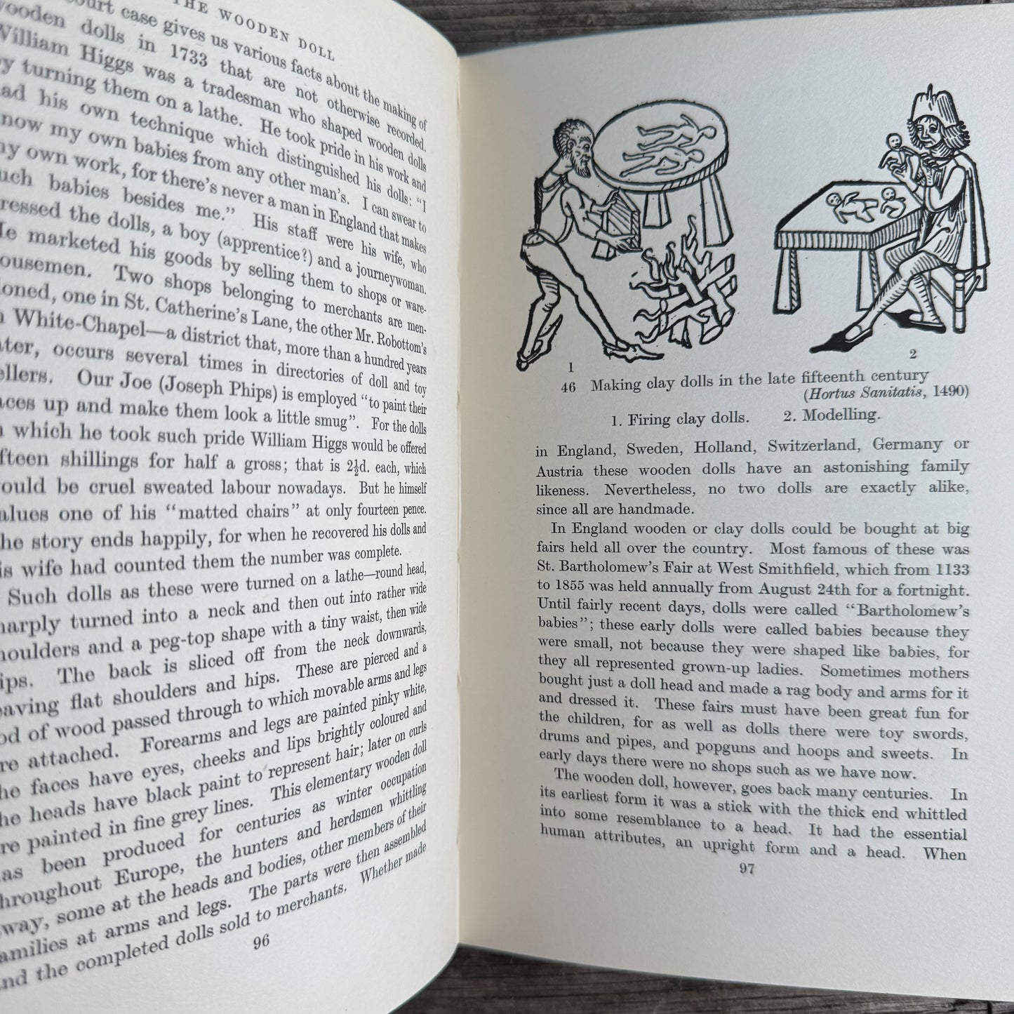 English Dolls, Effigies and Puppets, Alice K. Early, 1955, First Printing