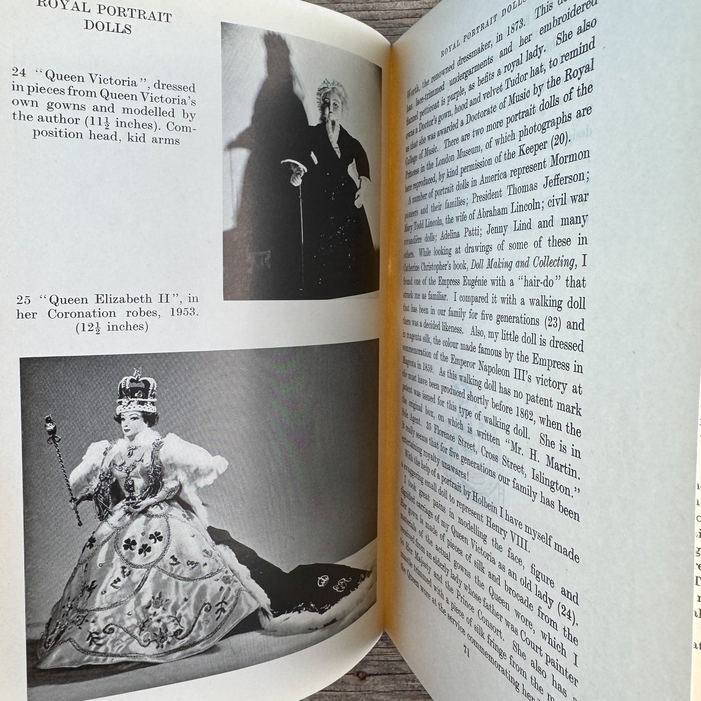 English Dolls, Effigies and Puppets, Alice K. Early, 1955, First Printing